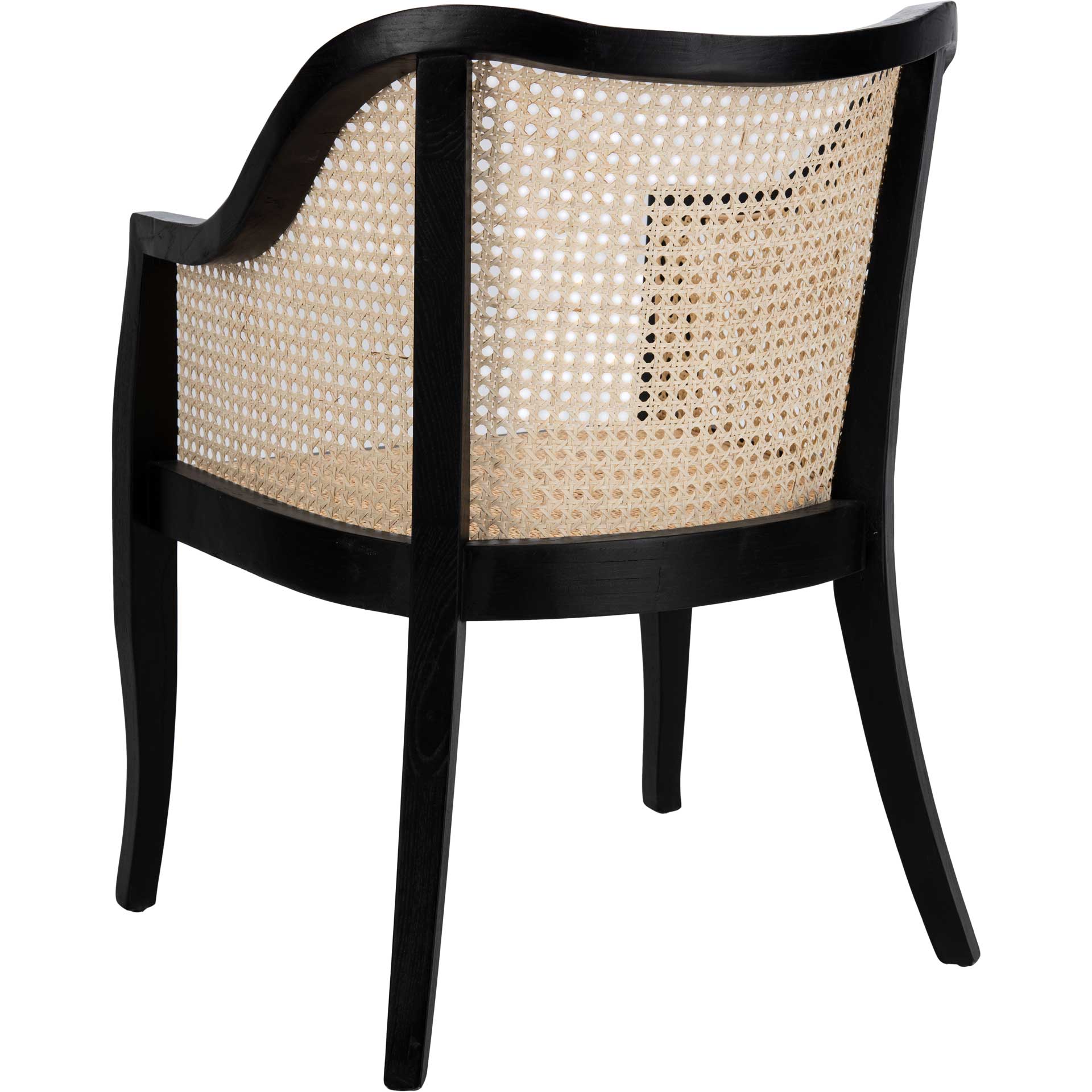 Maddox Dining Chair Black/Natural - Image 5