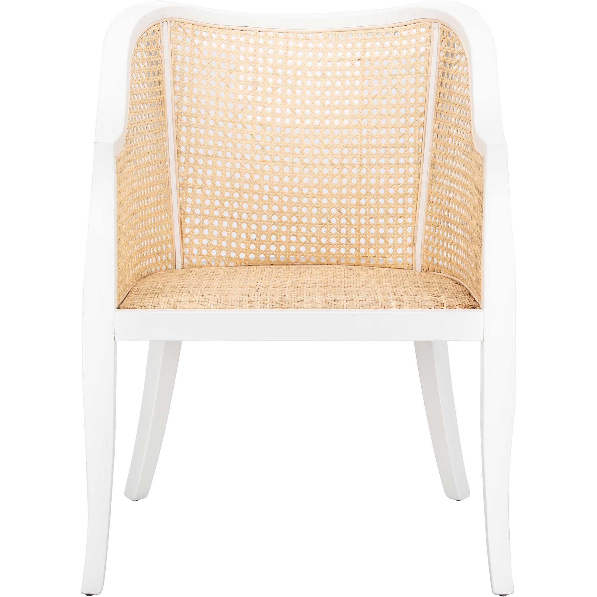 Maddox Dining Chair White/Natural - Image 2