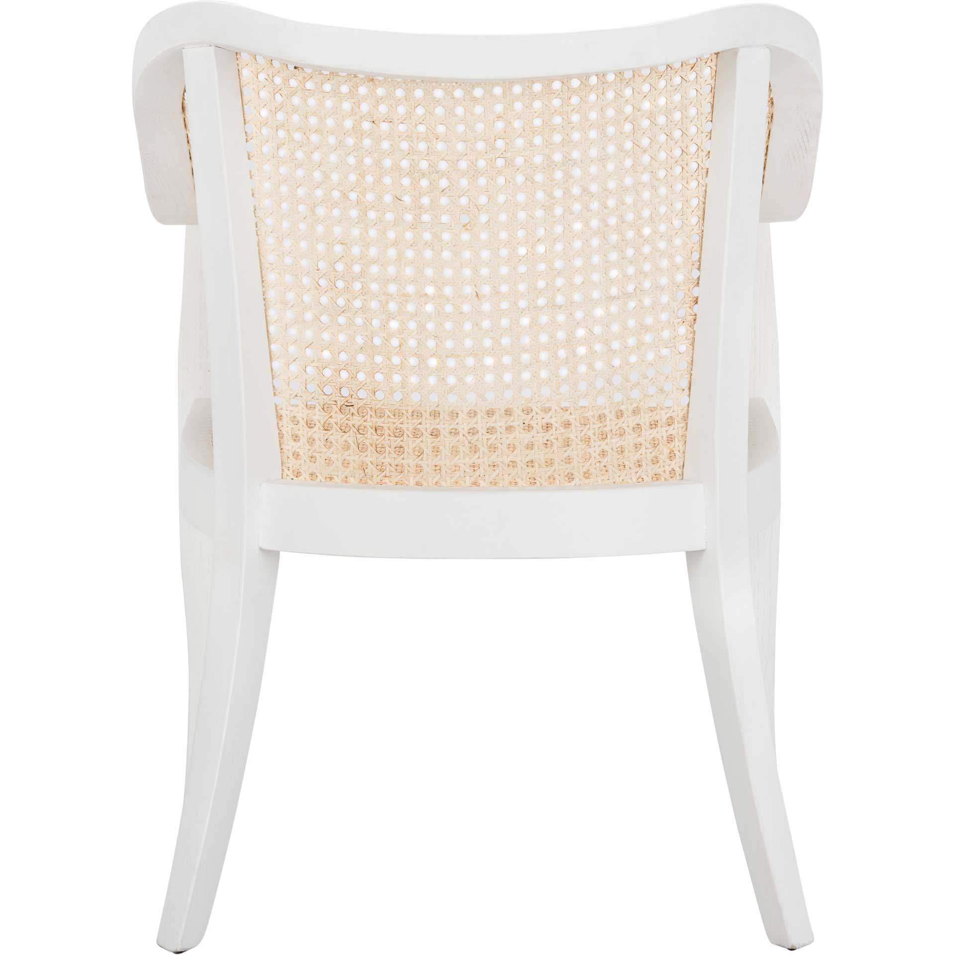 Maddox Dining Chair White/Natural - Image 4