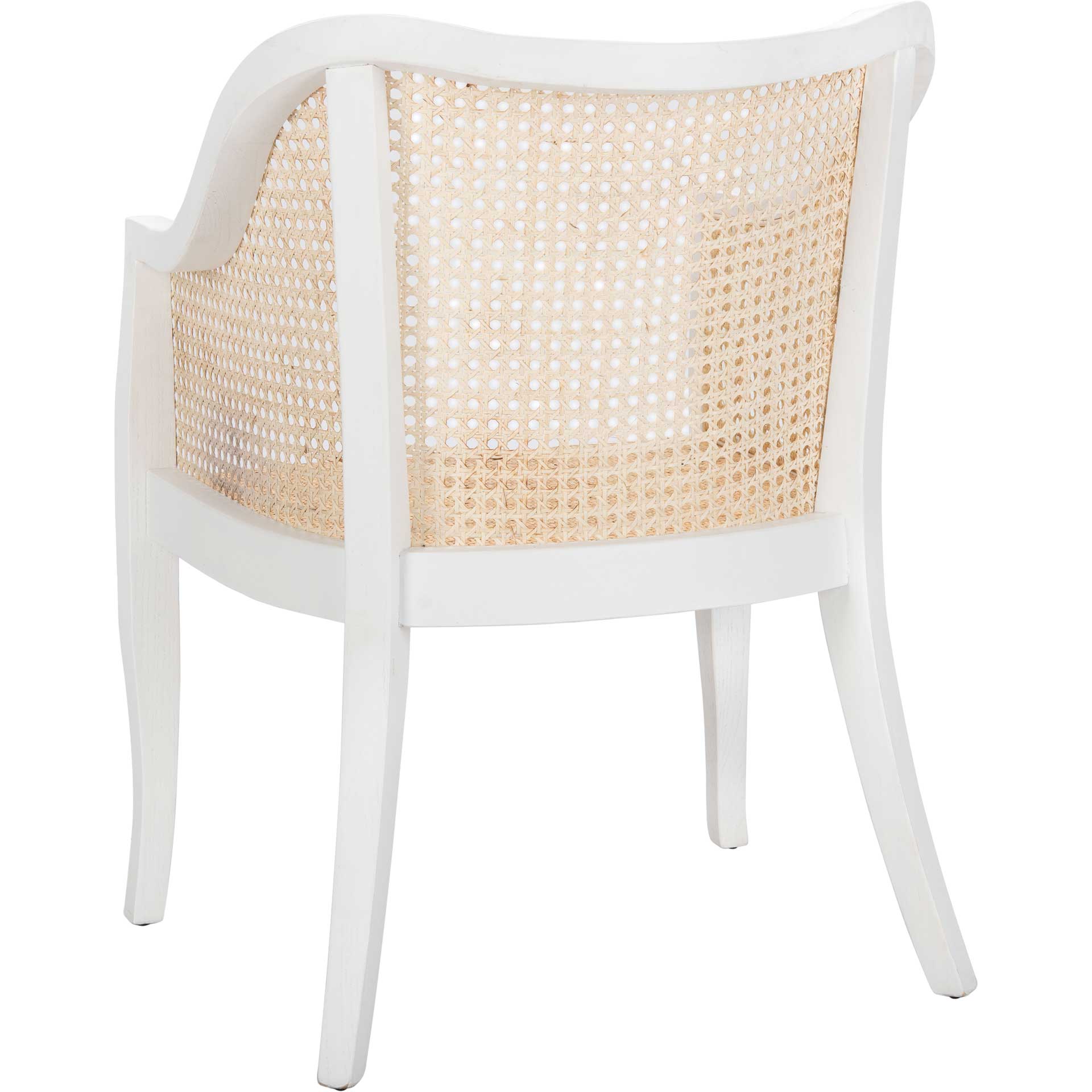 Maddox Dining Chair White/Natural - Image 5