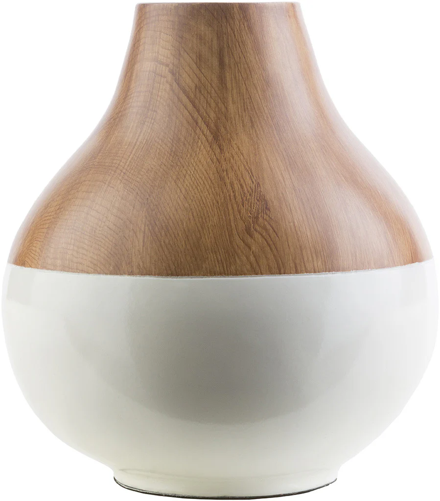 Maddox Resin Table Vase Ivory - Image 3