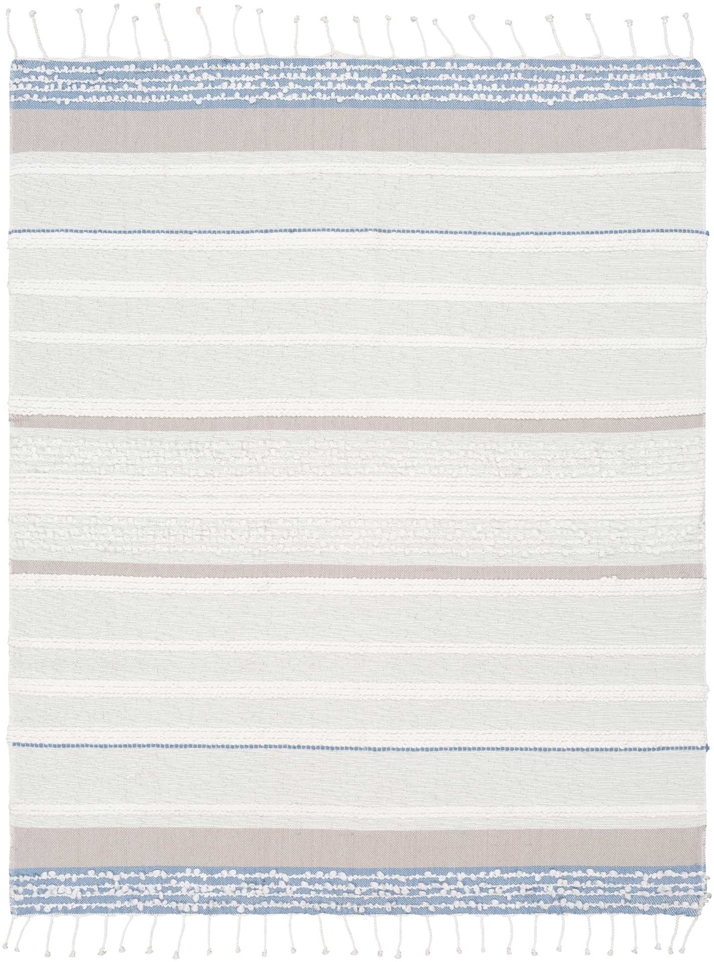Maddox Throw Sea Foam/Denim/Taupe - Image 2