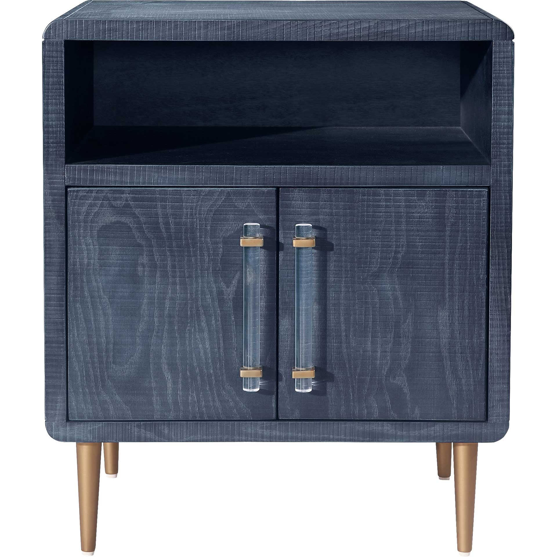 Madelyn Lacquer Side Table Indigo - Image 2