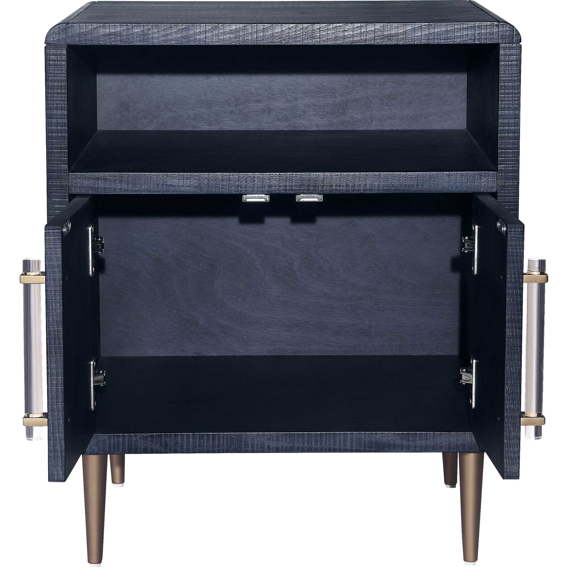 Madelyn Lacquer Side Table Indigo - Image 4