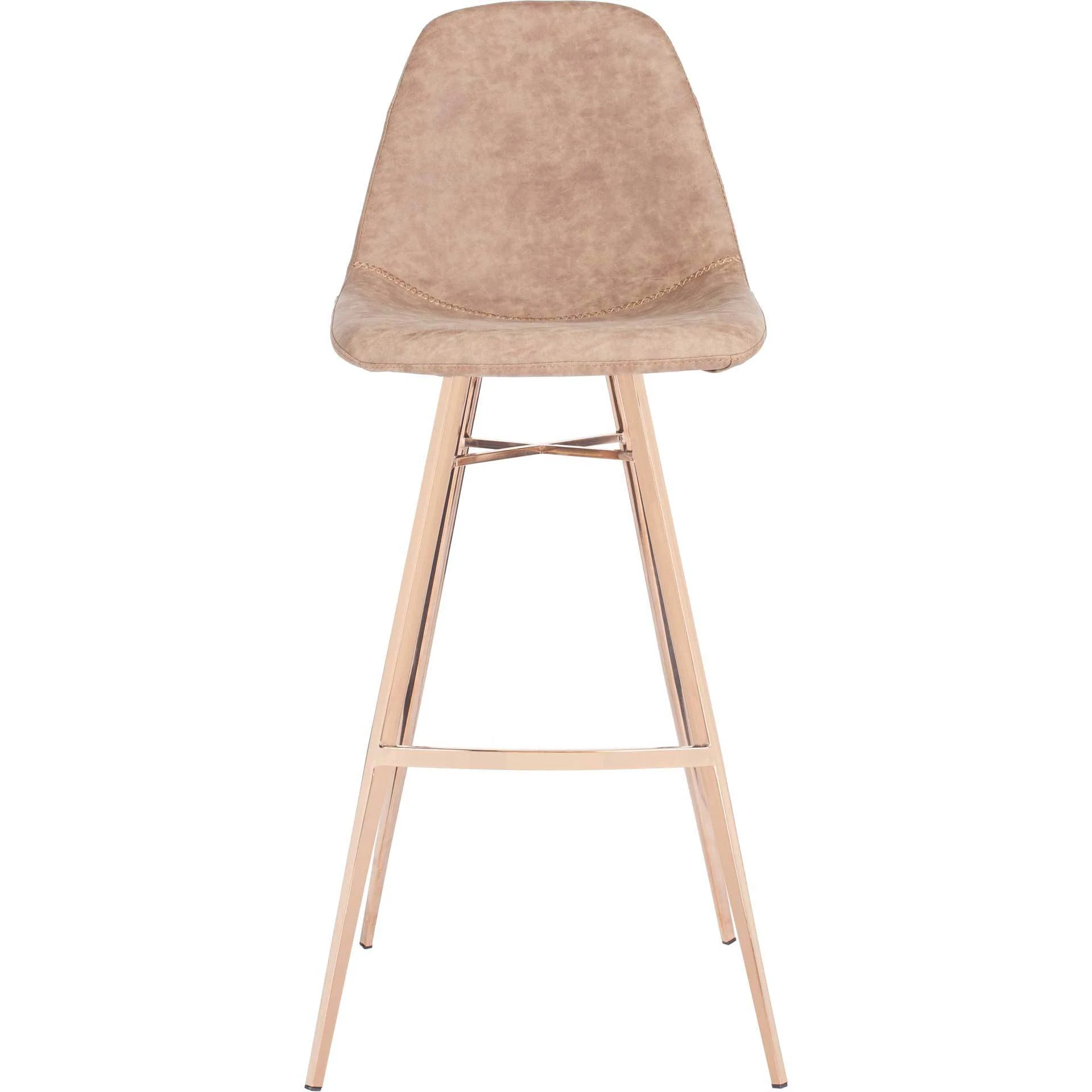Madison Bar Stool Brown - Image 2