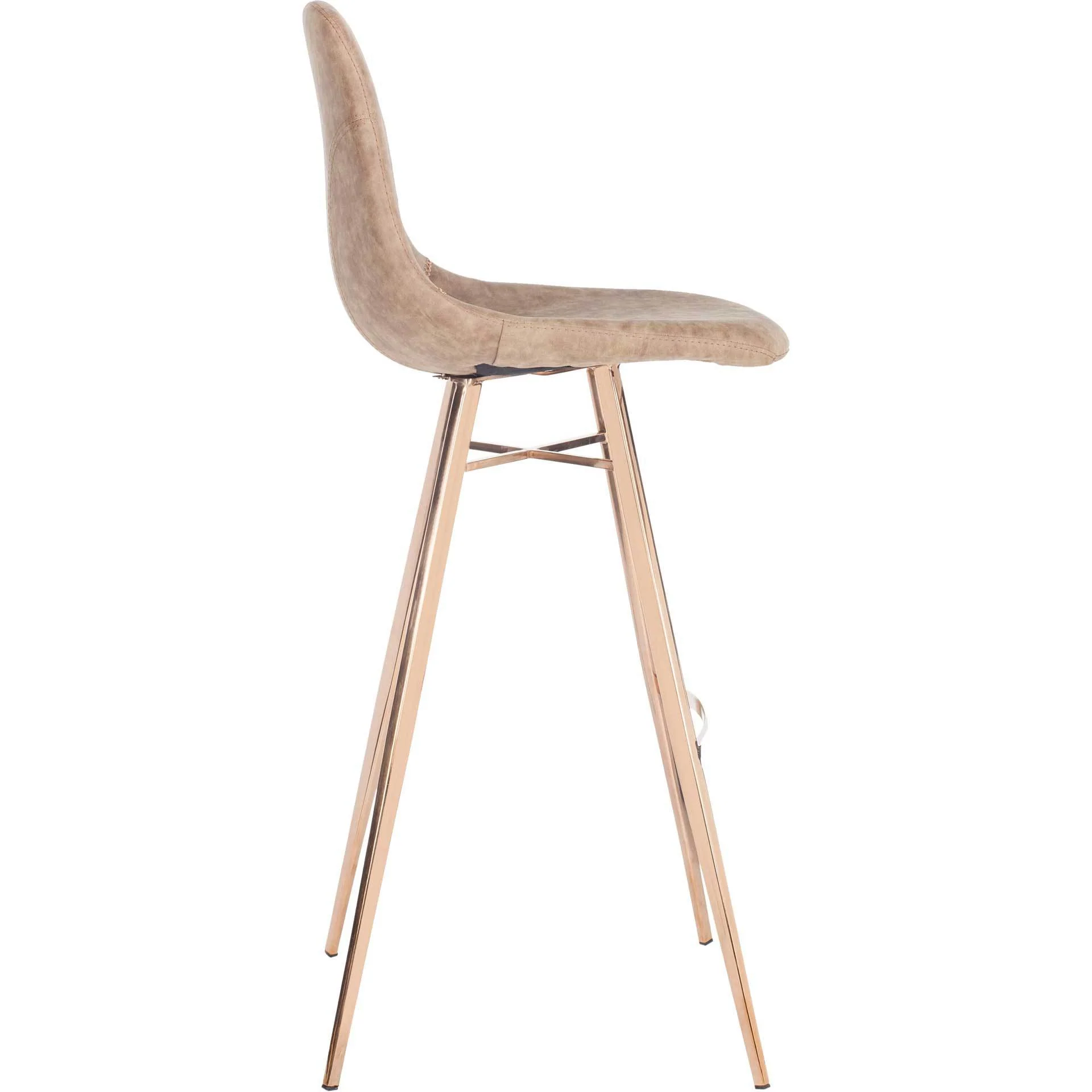 Madison Bar Stool Brown - Image 3