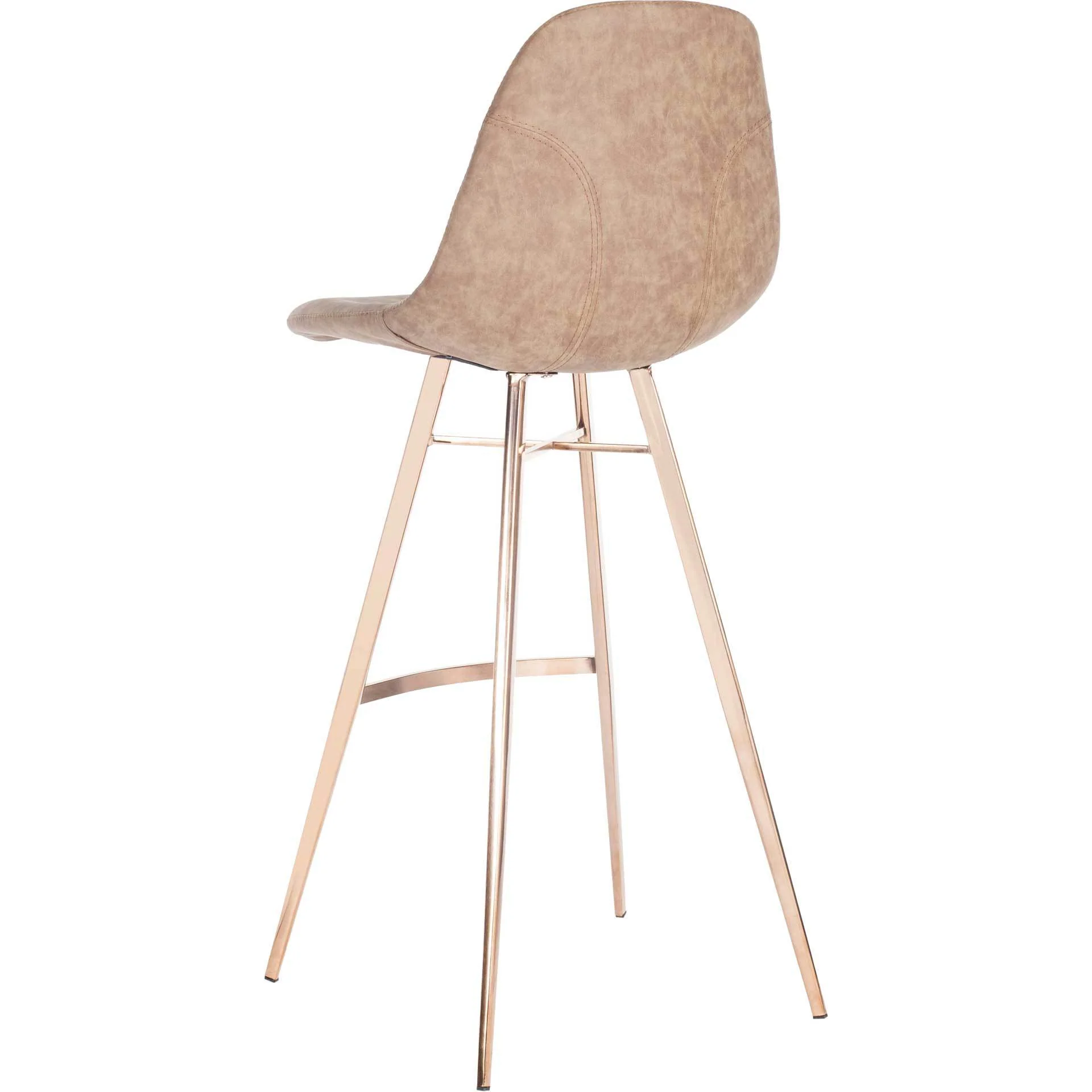 Madison Bar Stool Brown - Image 4