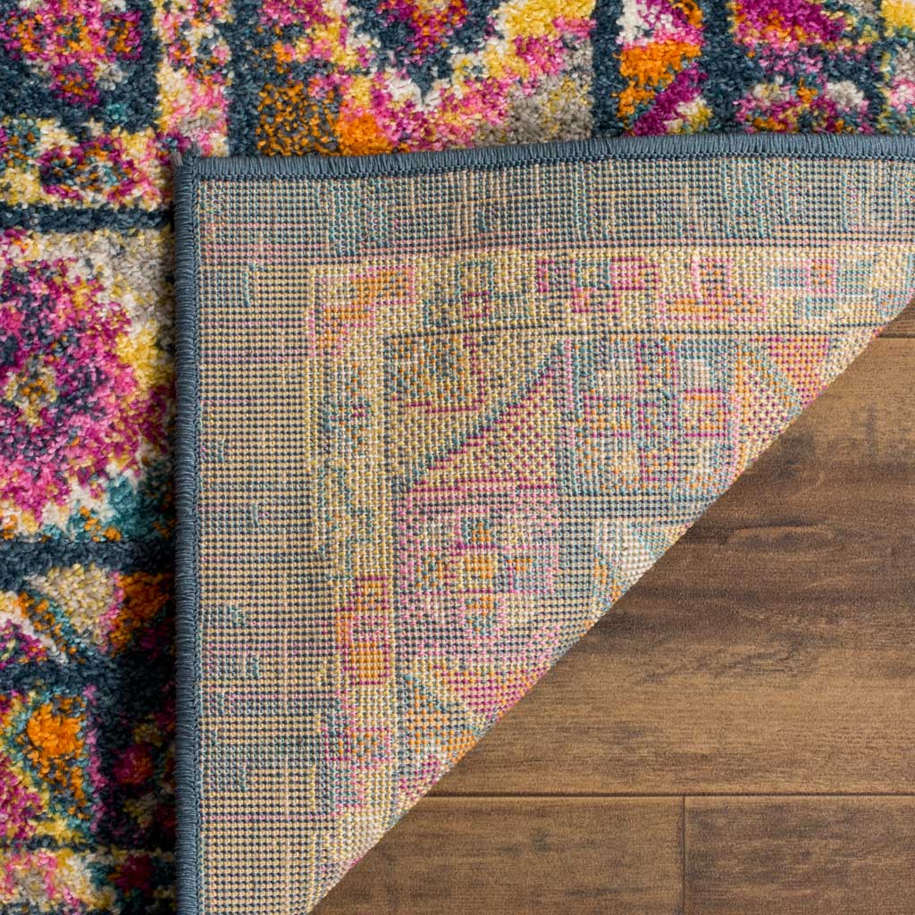 Madison Blue/Fuchsia Area Rug - Image 5