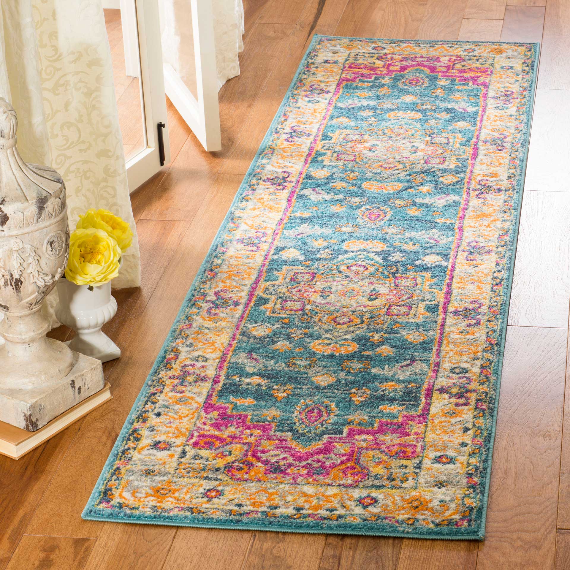 Madison Blue/Multi Runner Rug - Image 2