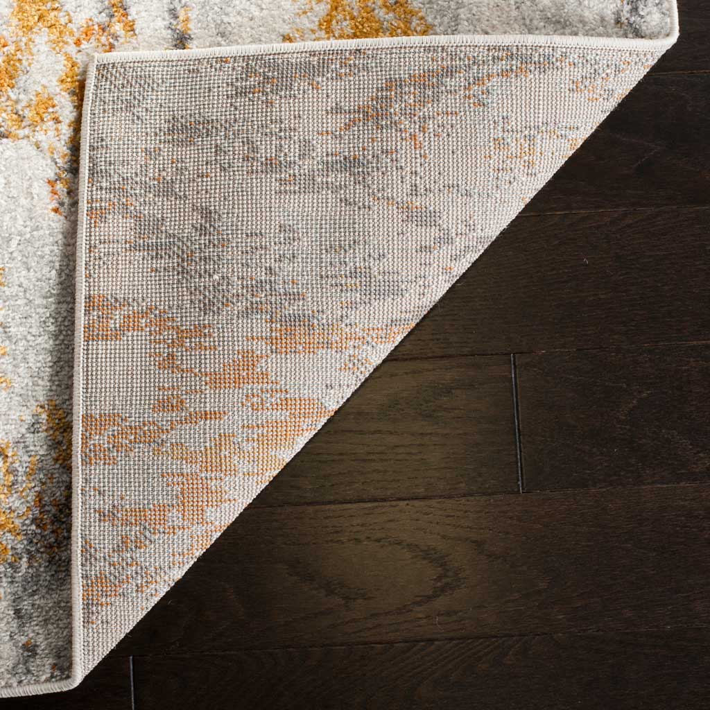 Madison Cream/Orange Area Rug - Image 6
