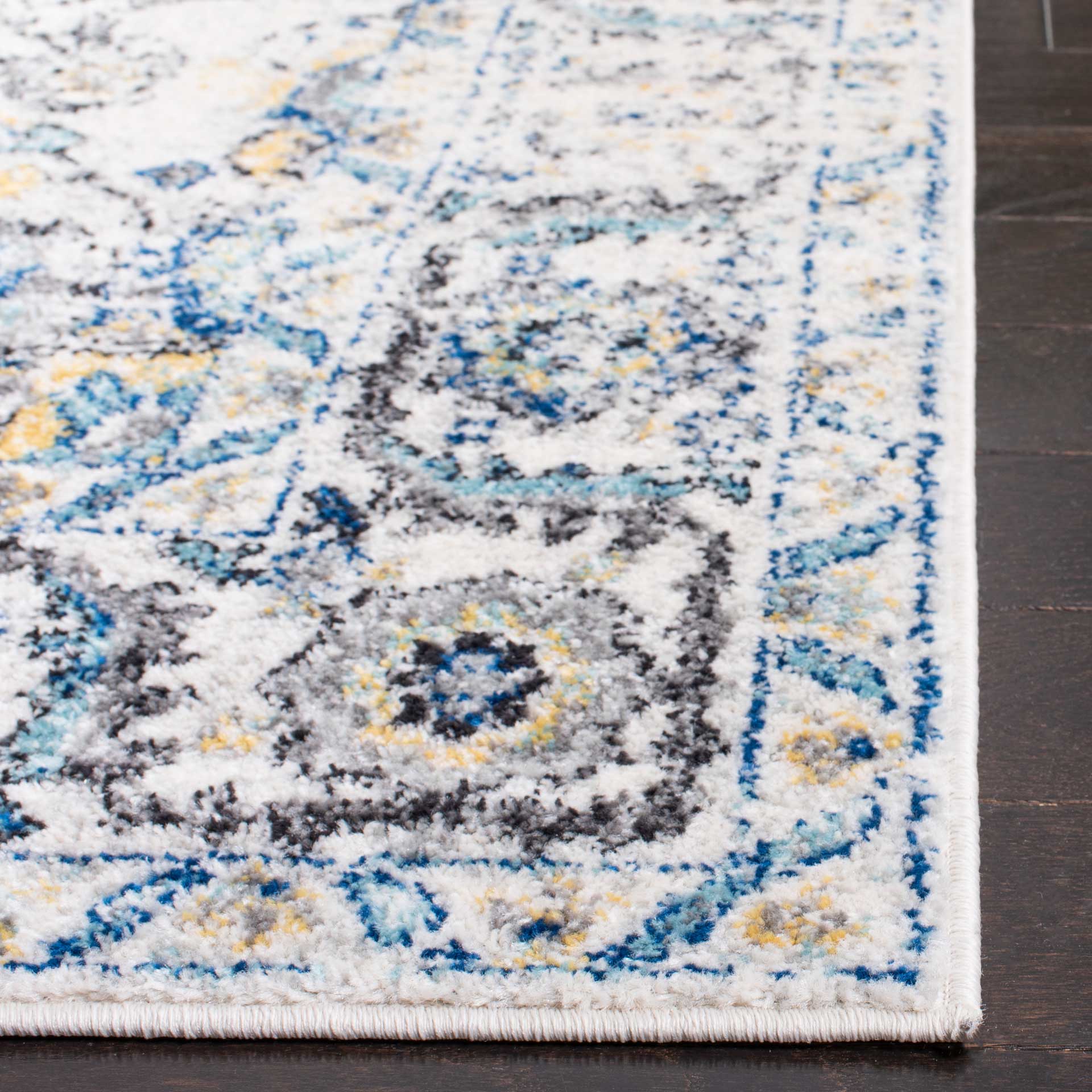 Madison Distressed Gray/Ivory Area Rug - Image 5