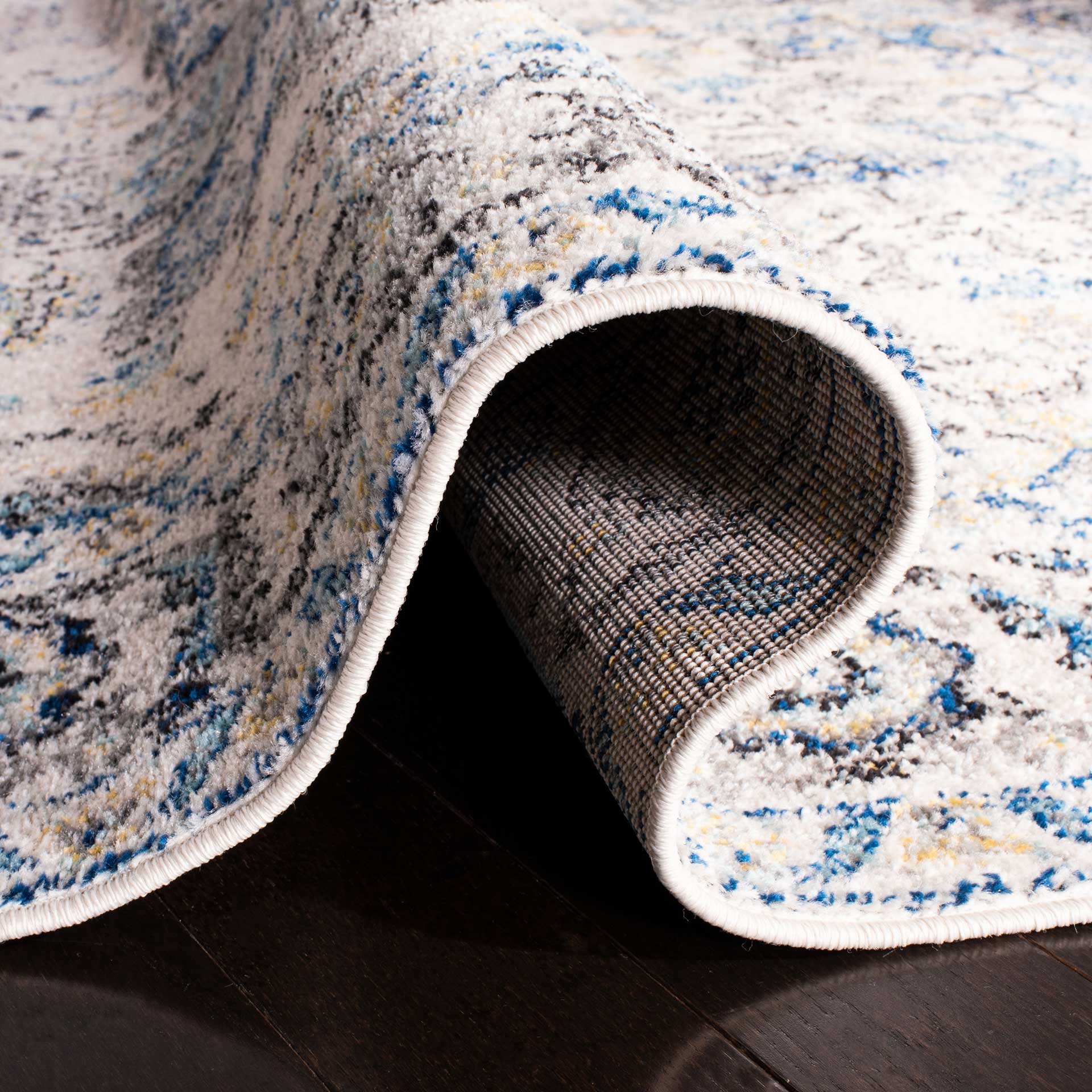 Madison Distressed Gray/Ivory Area Rug - Image 7