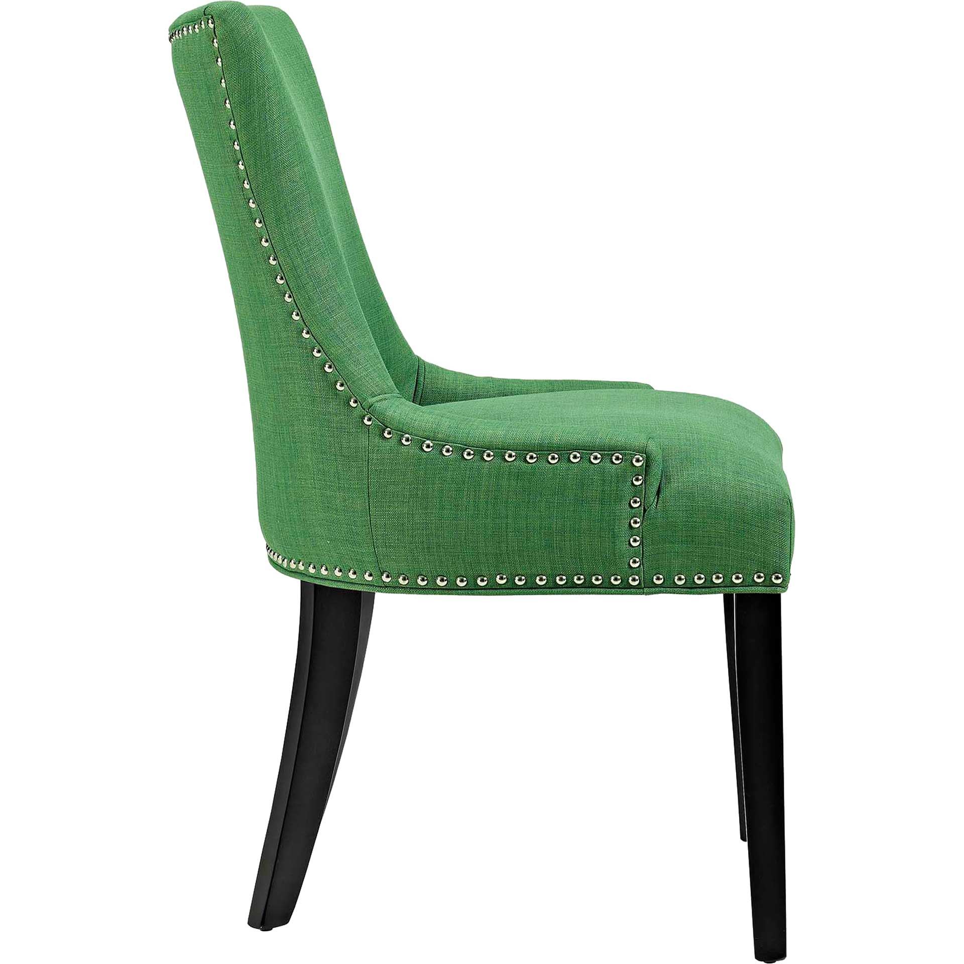Madison Fabric Dining Chair Kelly Green - Image 2
