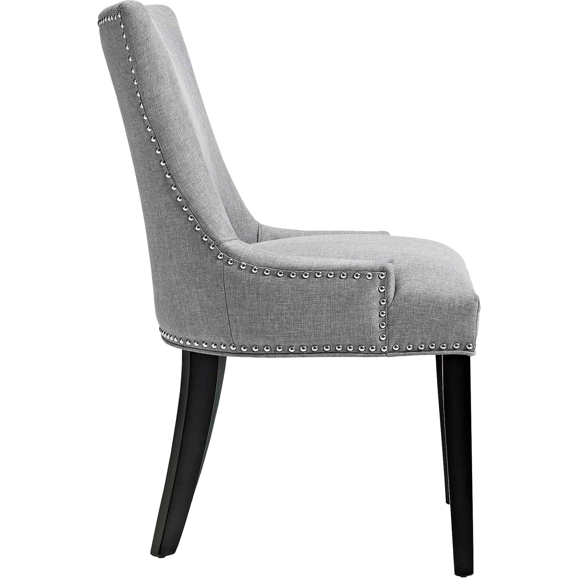 Madison Fabric Dining Chair Light Gray - Image 2