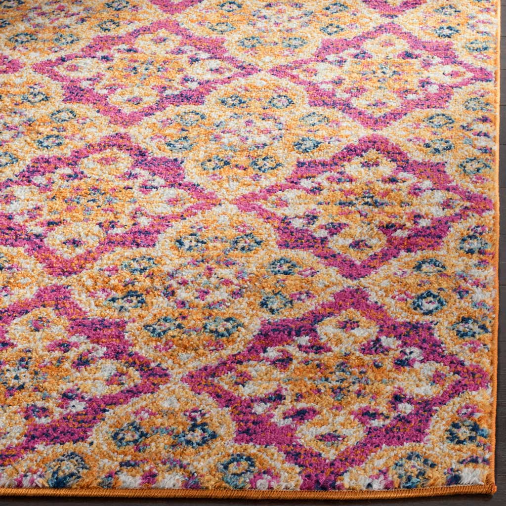 Madison Fuchsia/Gold Area Rug - Image 4