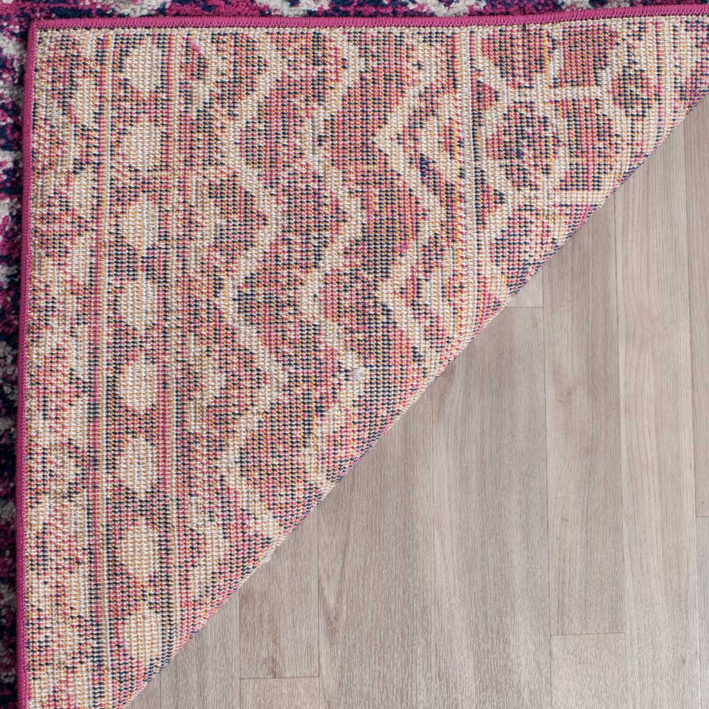 Madison Fuchsia/Navy Area Rug - Image 5
