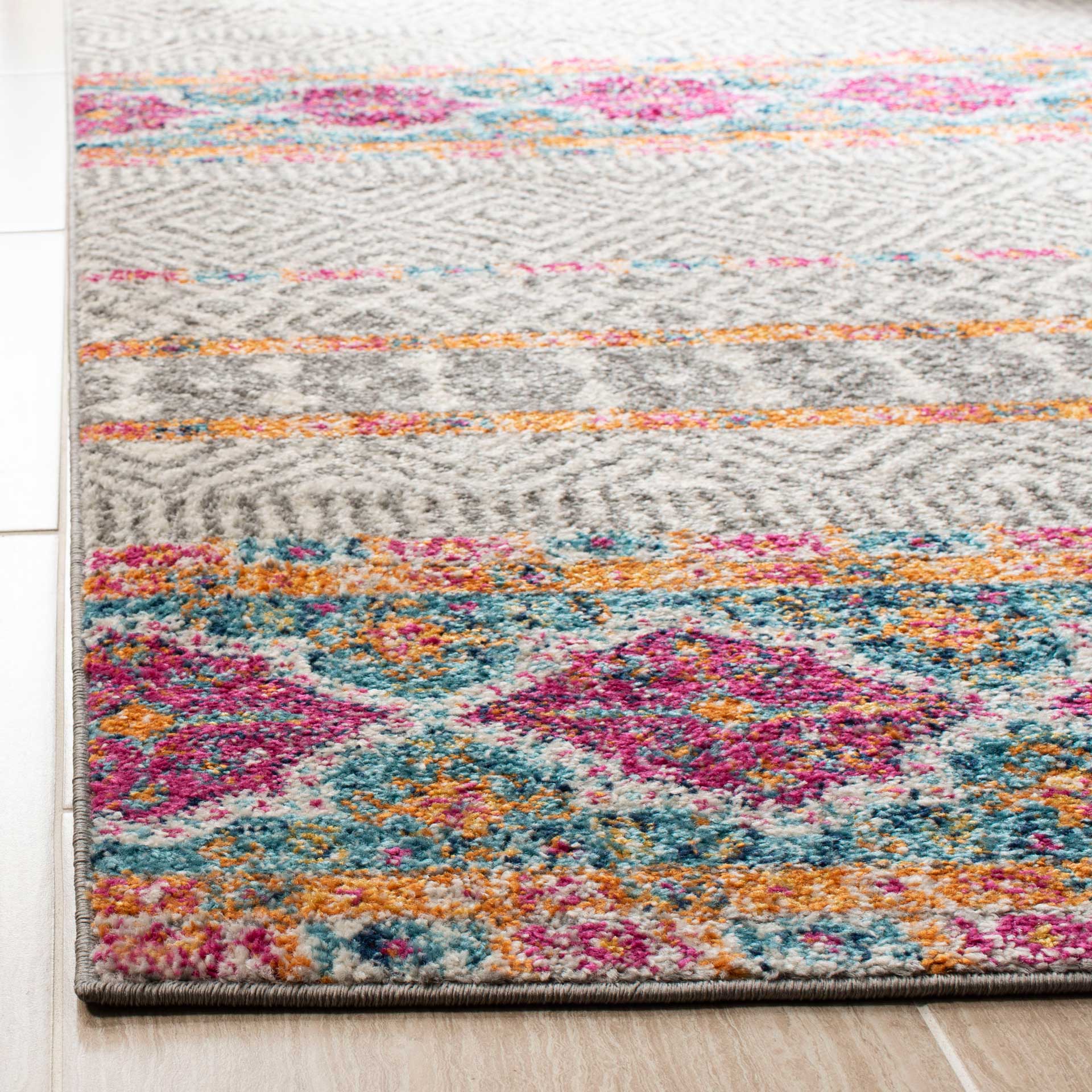 Madison Gray/Ivory Area Rug - Image 2