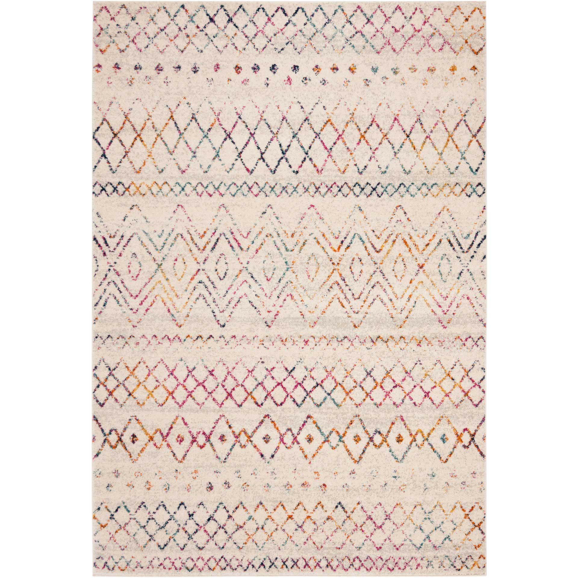 Madison Ivory/Fuchsia Area Rug - Image 3