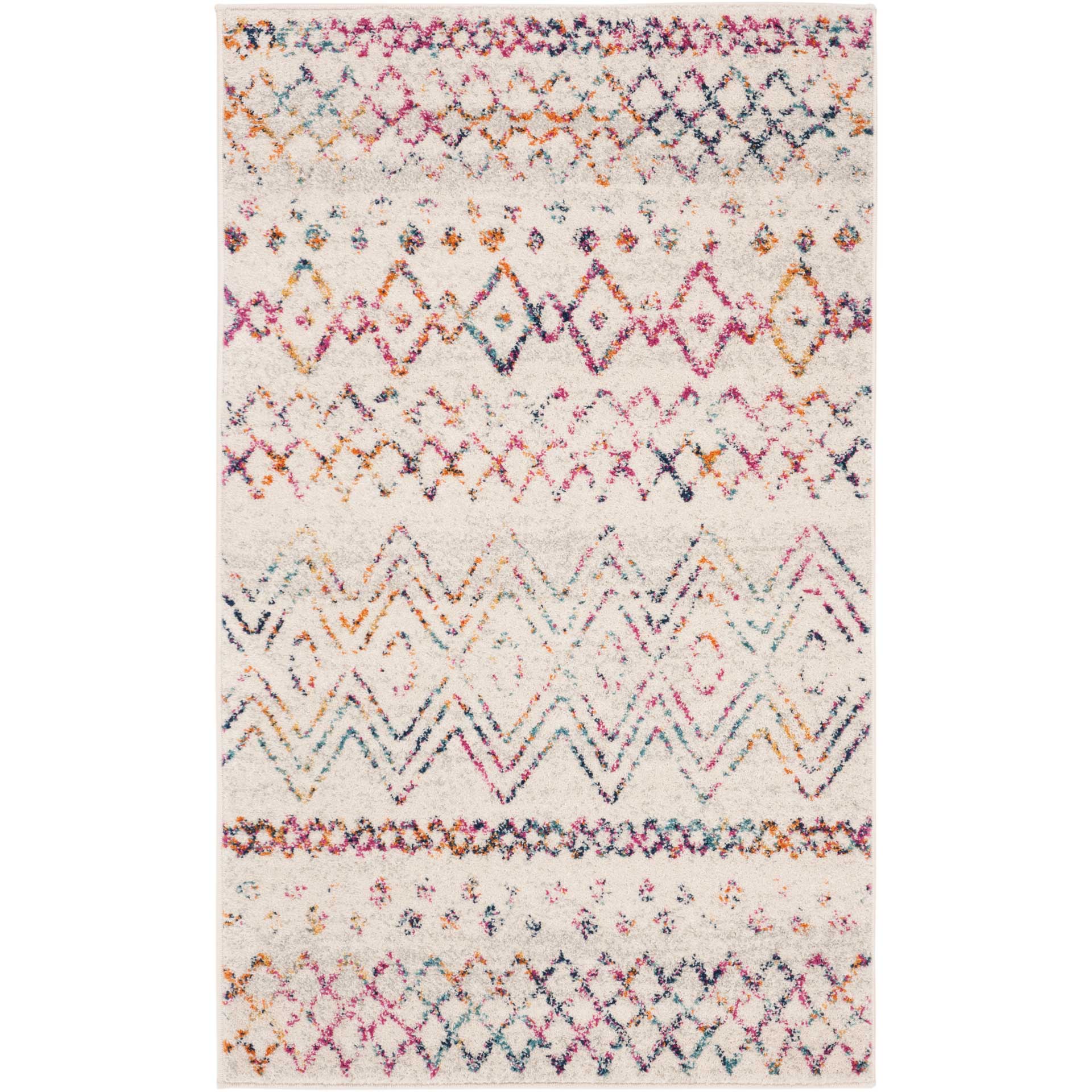 Madison Ivory/Fuchsia Area Rug - Image 4