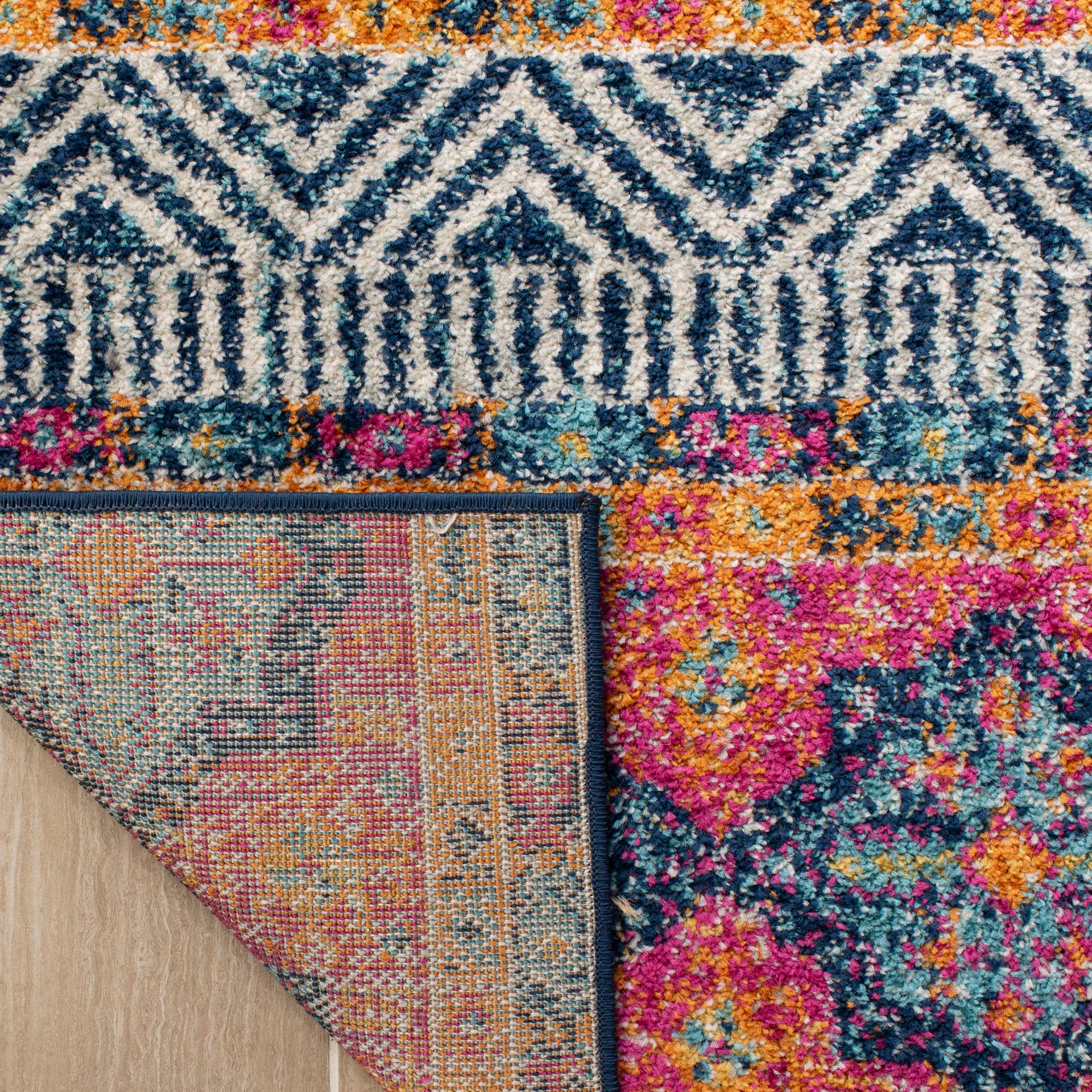 Madison Navy/Ivory Area Rug - Image 3