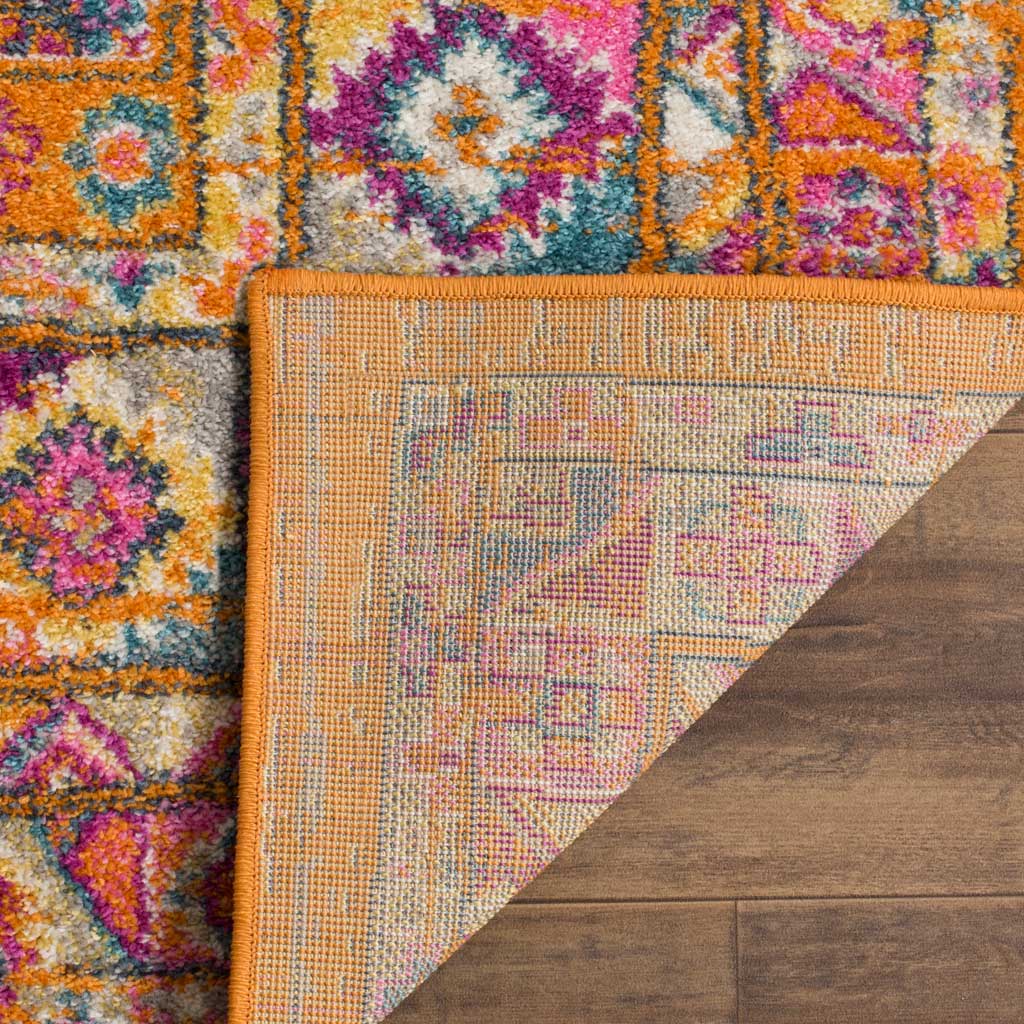 Madison Orange/Fuchsia Area Rug - Image 5