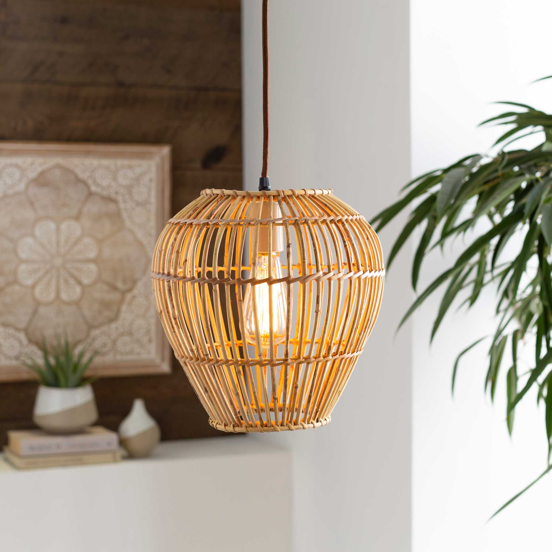 Madison Round Ceiling Lamp Natural - Image 3