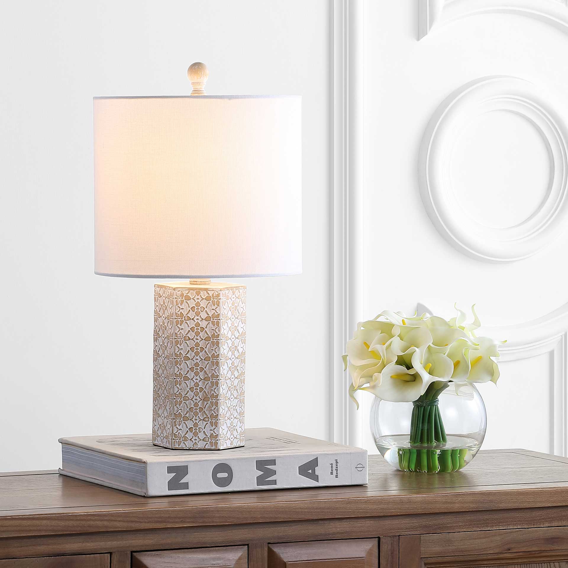 Madra Table Lamp Beige - Image 4