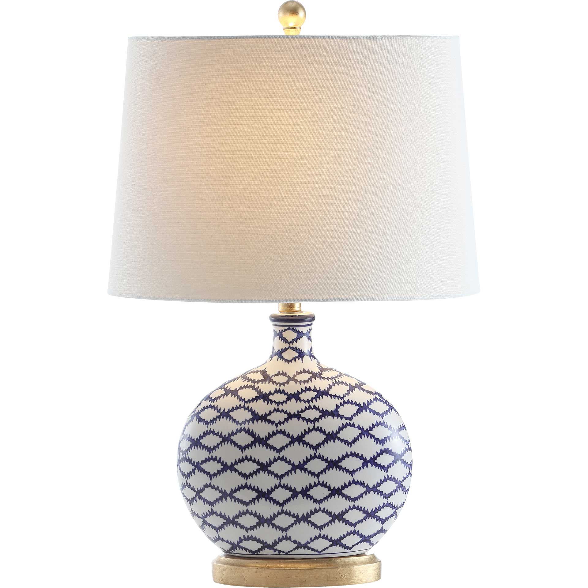 Madurai Table Lamp Blue/White - Image 2
