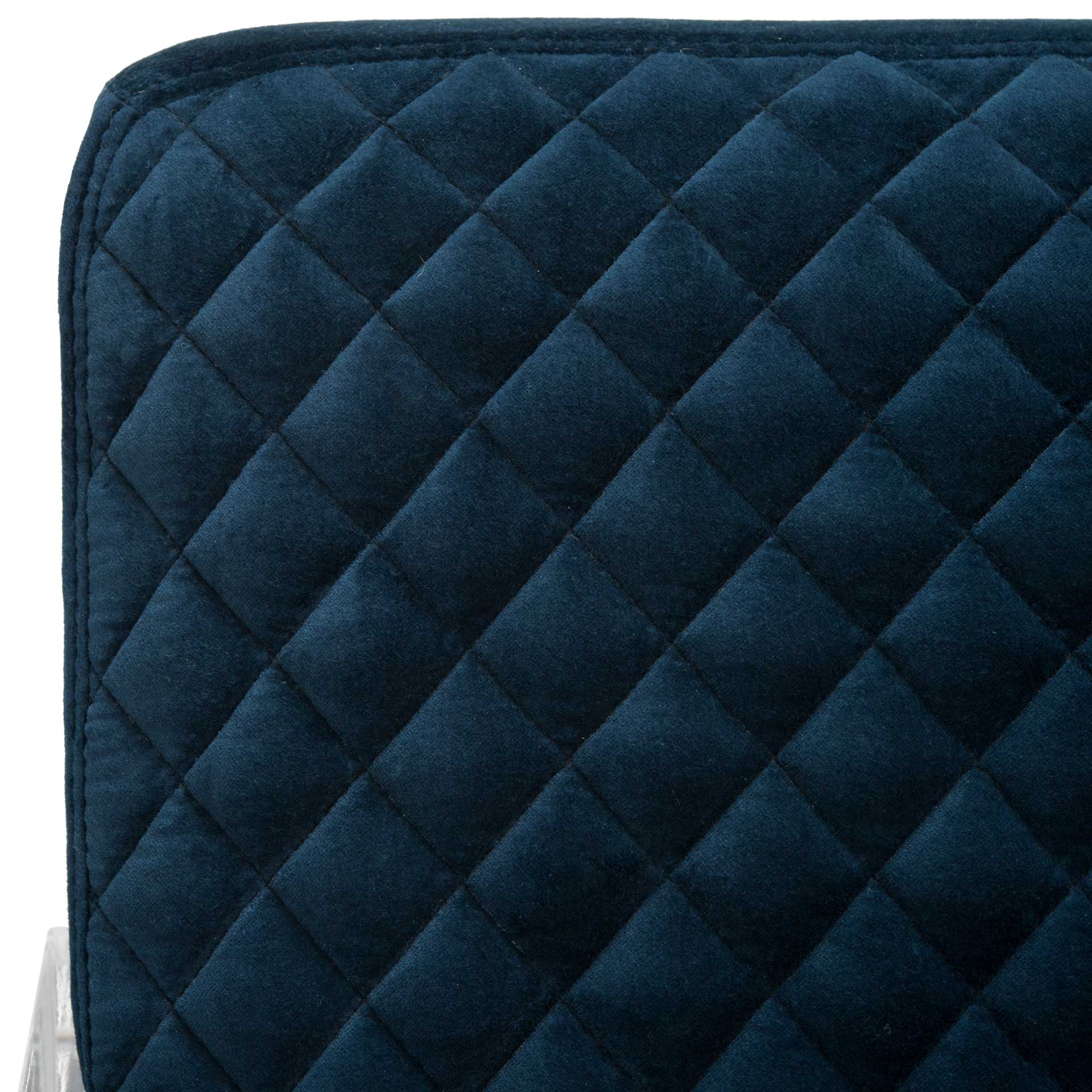 Maggie Acrylic Arm Chair Navy Blue - Image 7