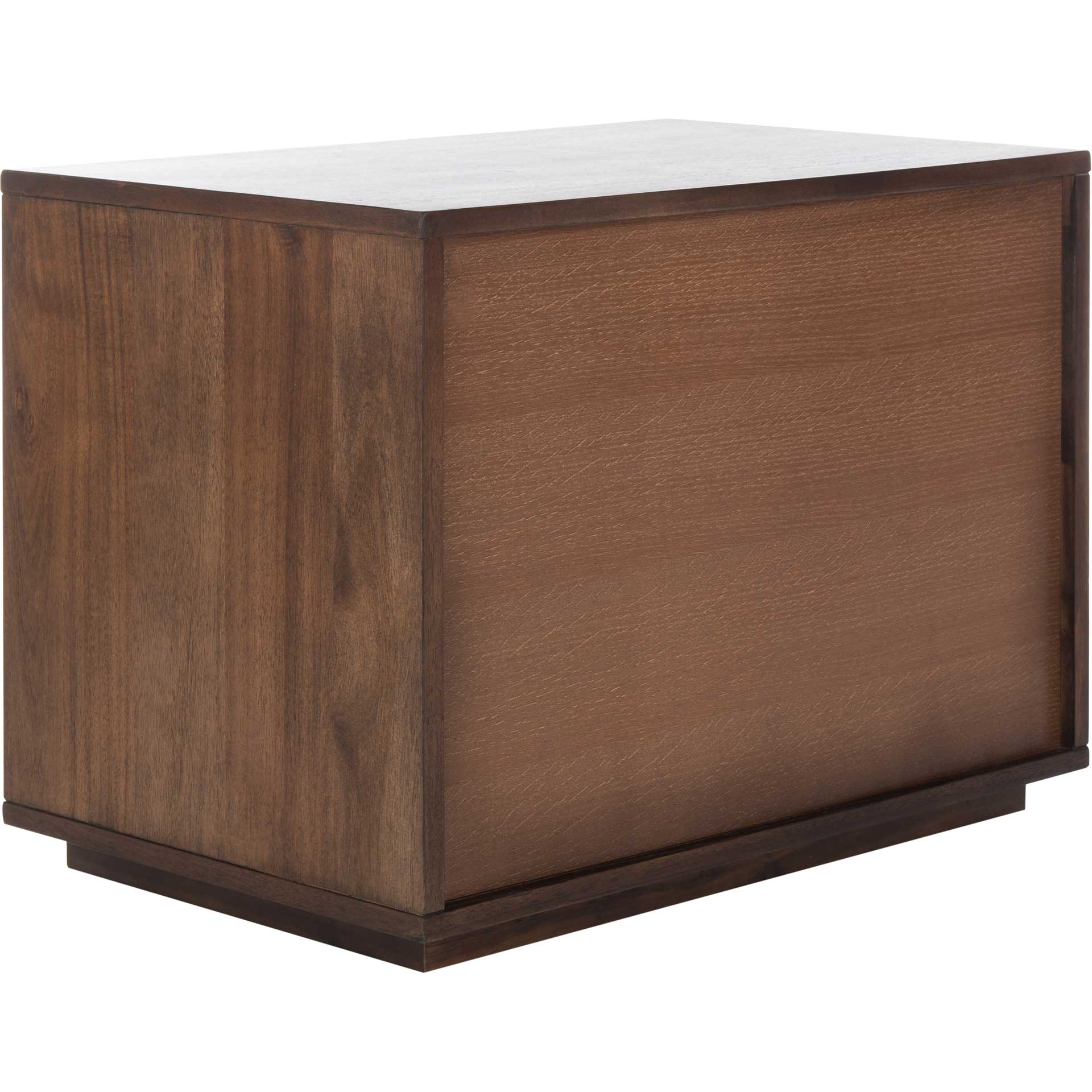 Magna 1 Drawer Nightstand Brown - Image 4