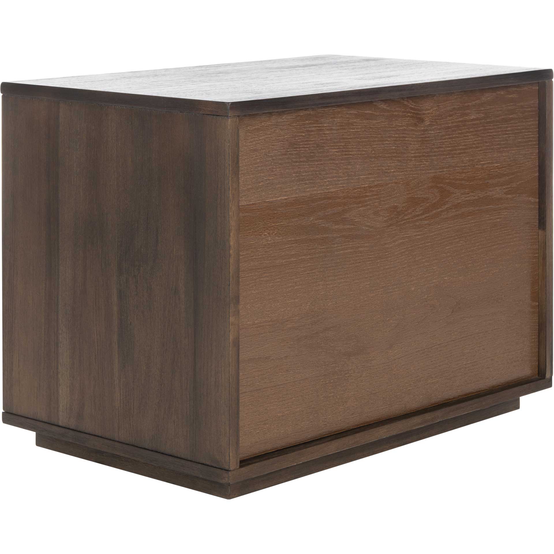 Magna 1 Drawer Nightstand Dark Chocolate - Image 4