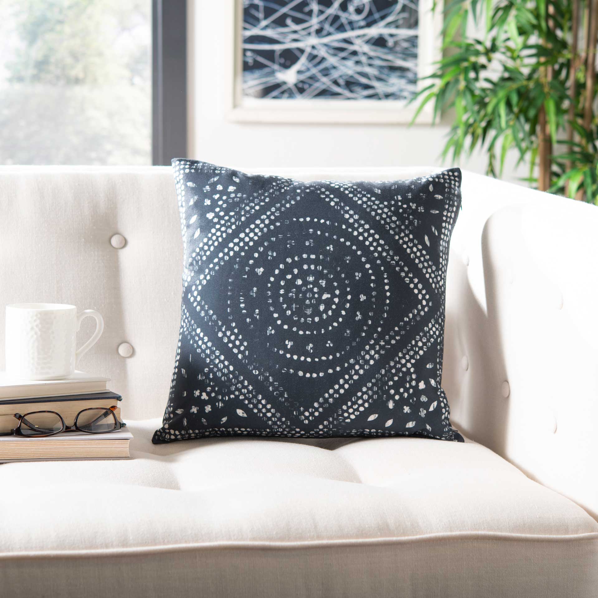 Magna Pillow Deep Blue/White - Image 5