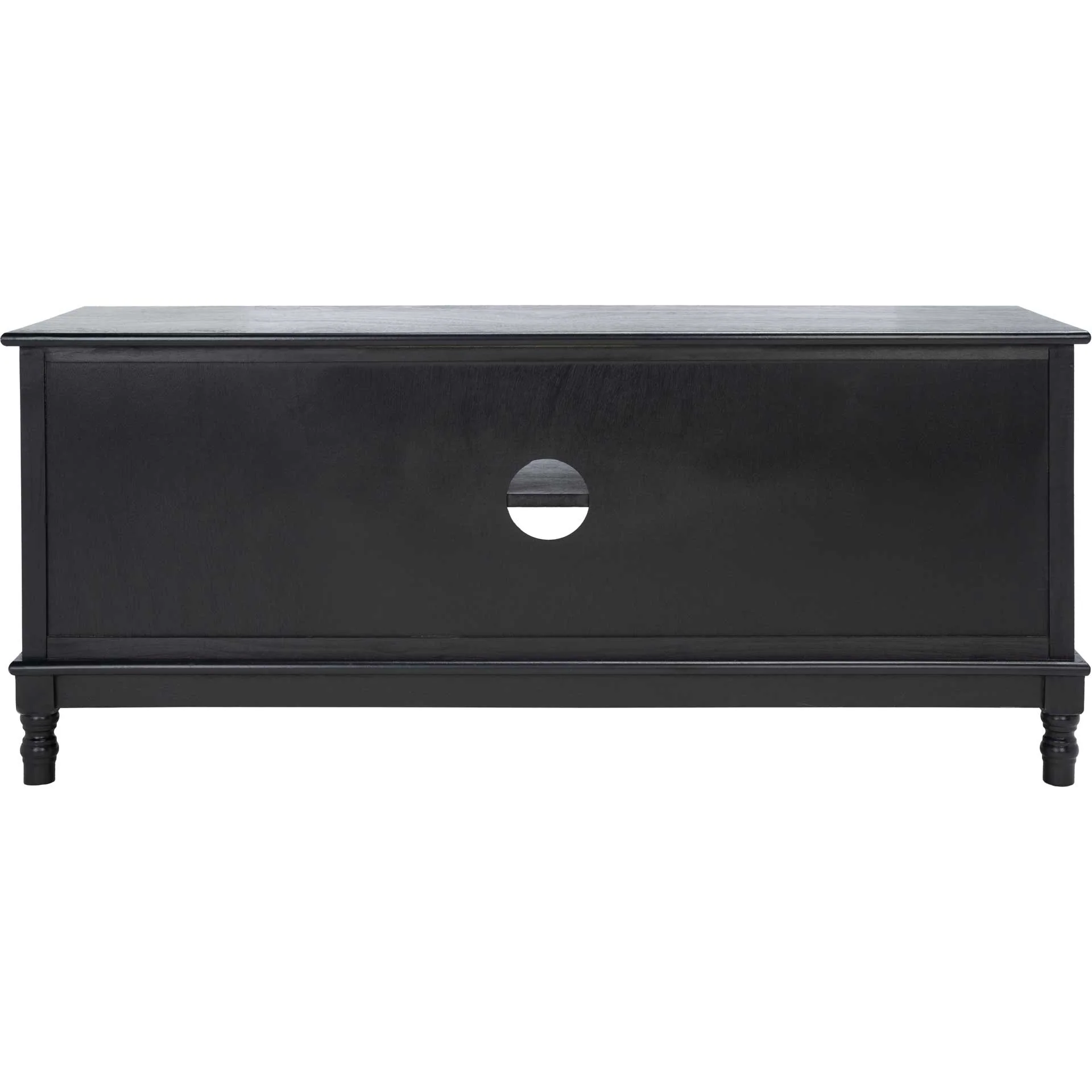 Magnolia 2 Door 2 Shelf Media Stand Black - Image 2
