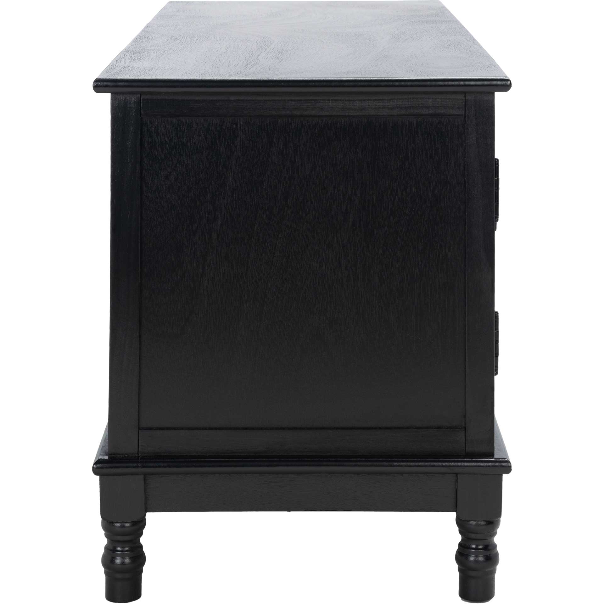 Magnolia 2 Door 2 Shelf Media Stand Black - Image 3