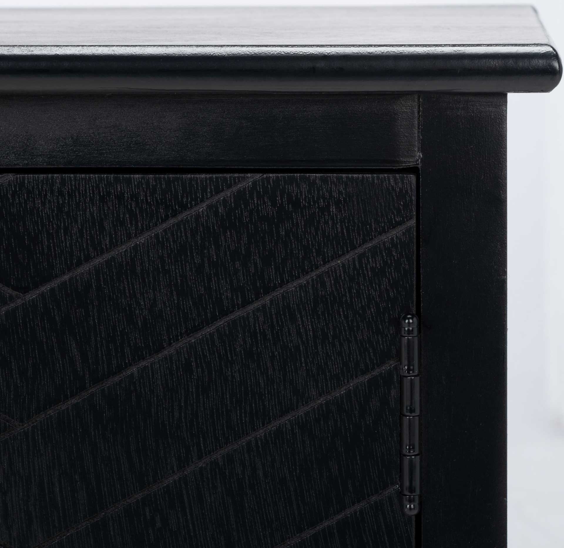 Magnolia 2 Door 2 Shelf Media Stand Black - Image 5