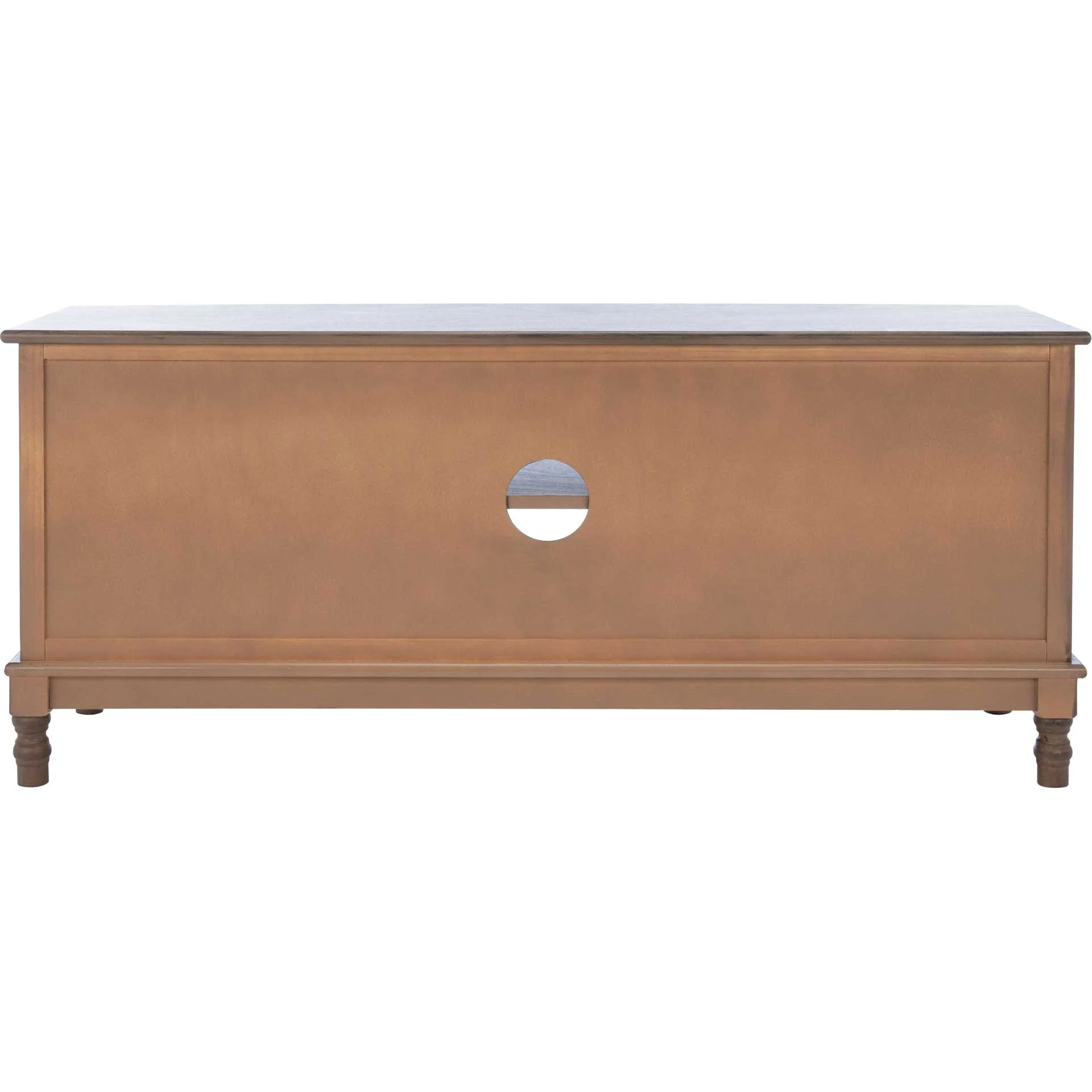 Magnolia 2 Door 2 Shelf Media Stand Brown - Image 4