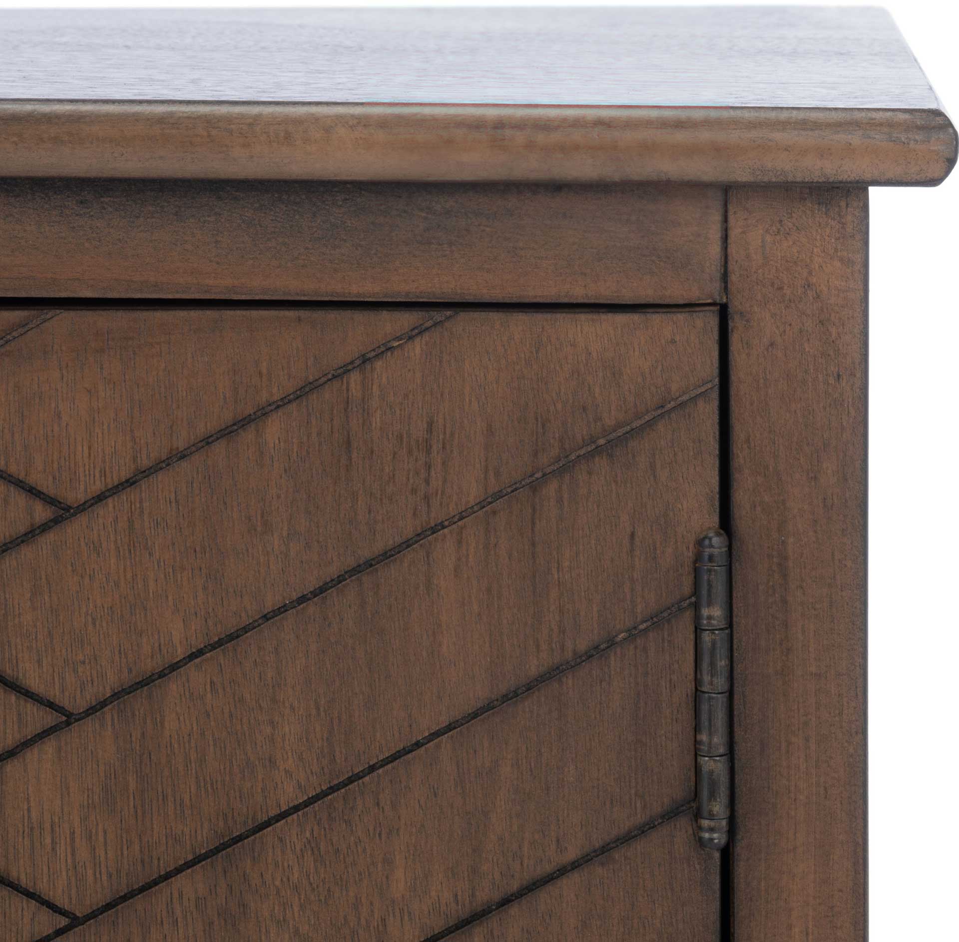 Magnolia 2 Door 2 Shelf Media Stand Brown - Image 6