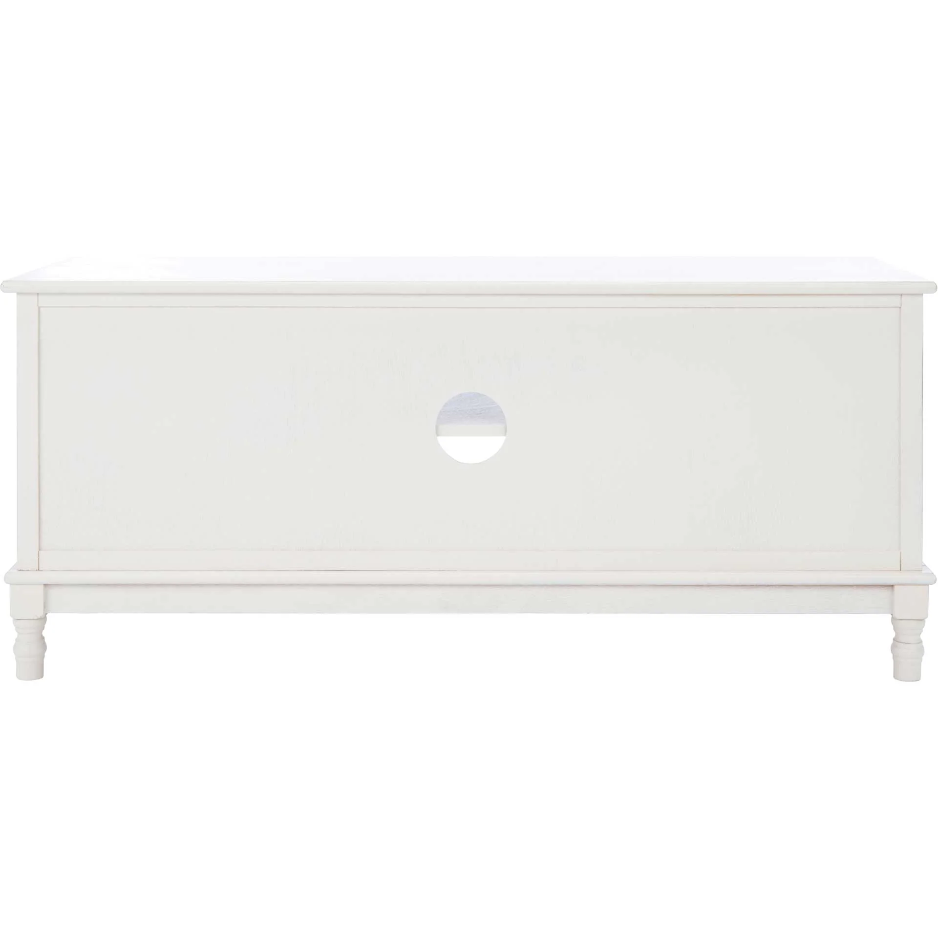 Magnolia 2 Door 2 Shelf Media Stand Distressed White - Image 4