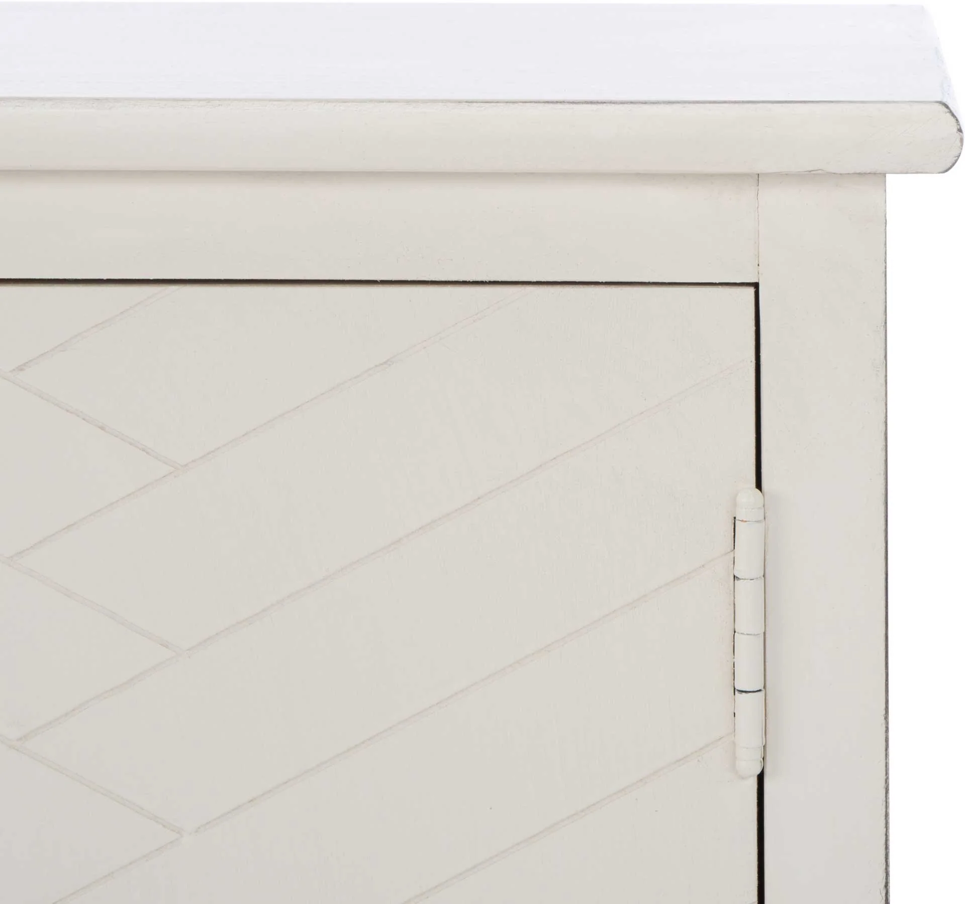 Magnolia 2 Door 2 Shelf Media Stand Distressed White - Image 5