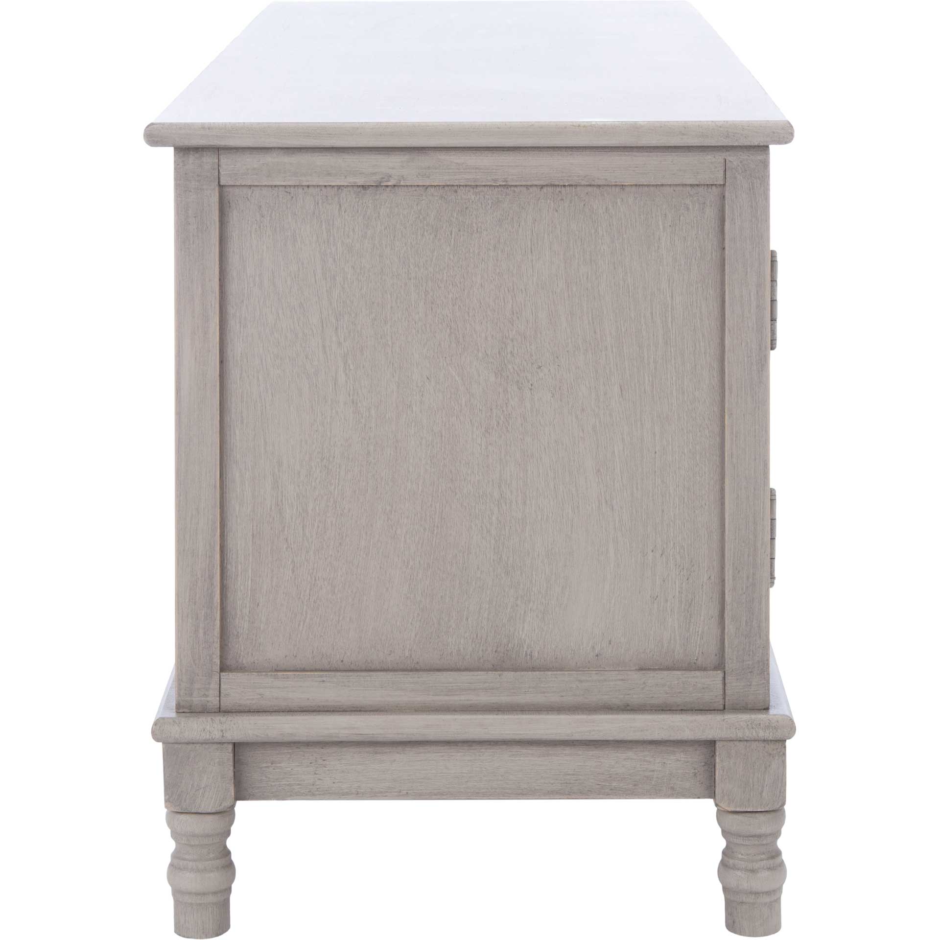 Magnolia 2 Door 2 Shelf Media Stand Greige - Image 3