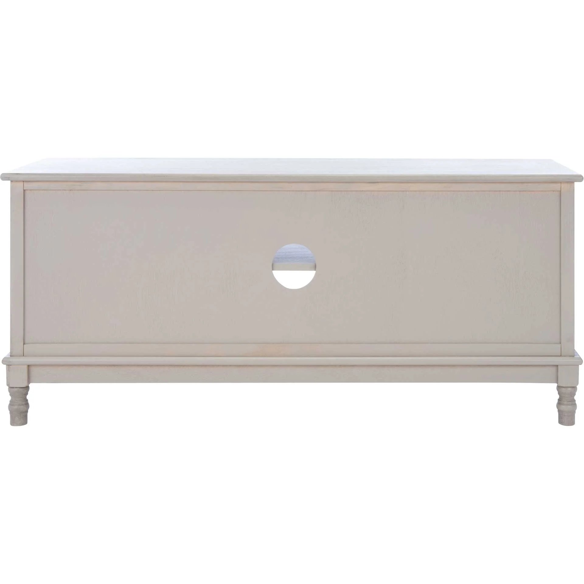 Magnolia 2 Door 2 Shelf Media Stand Greige - Image 4