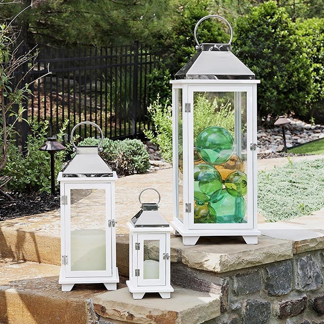 Mahnomen Wood Lanterns (Set of 3) - Image 2
