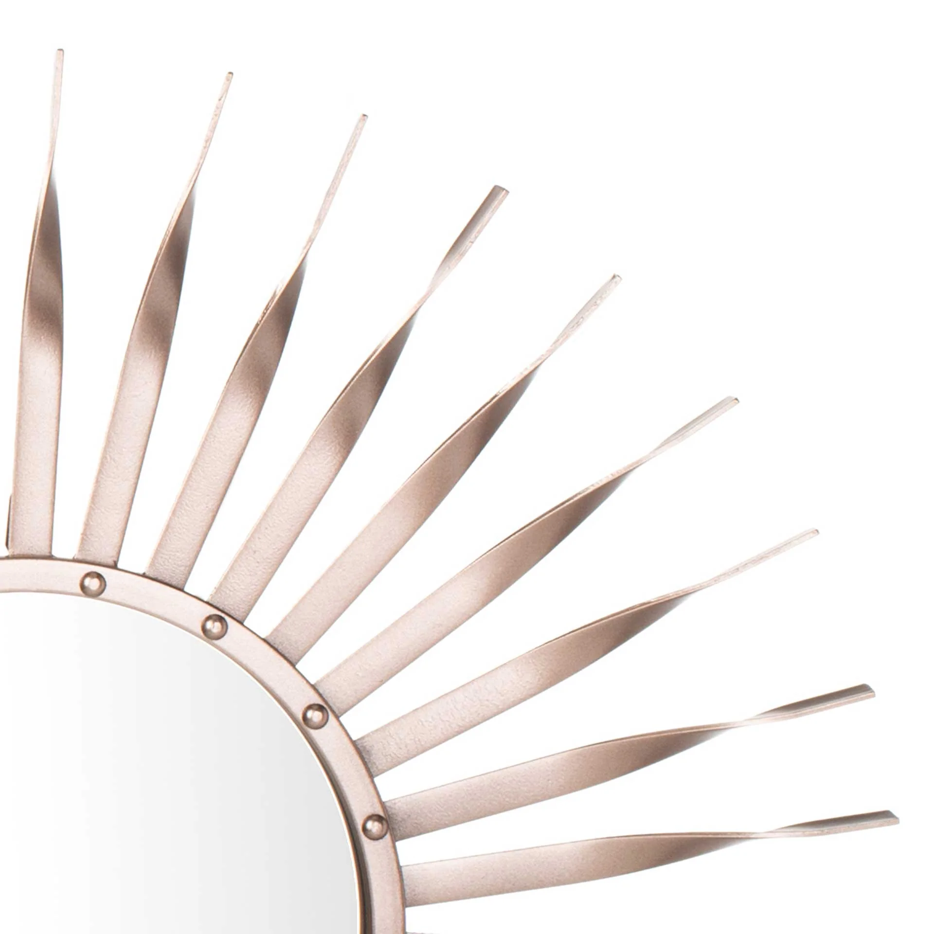 Maia Sunburst Mirror Rose Gold - Image 2