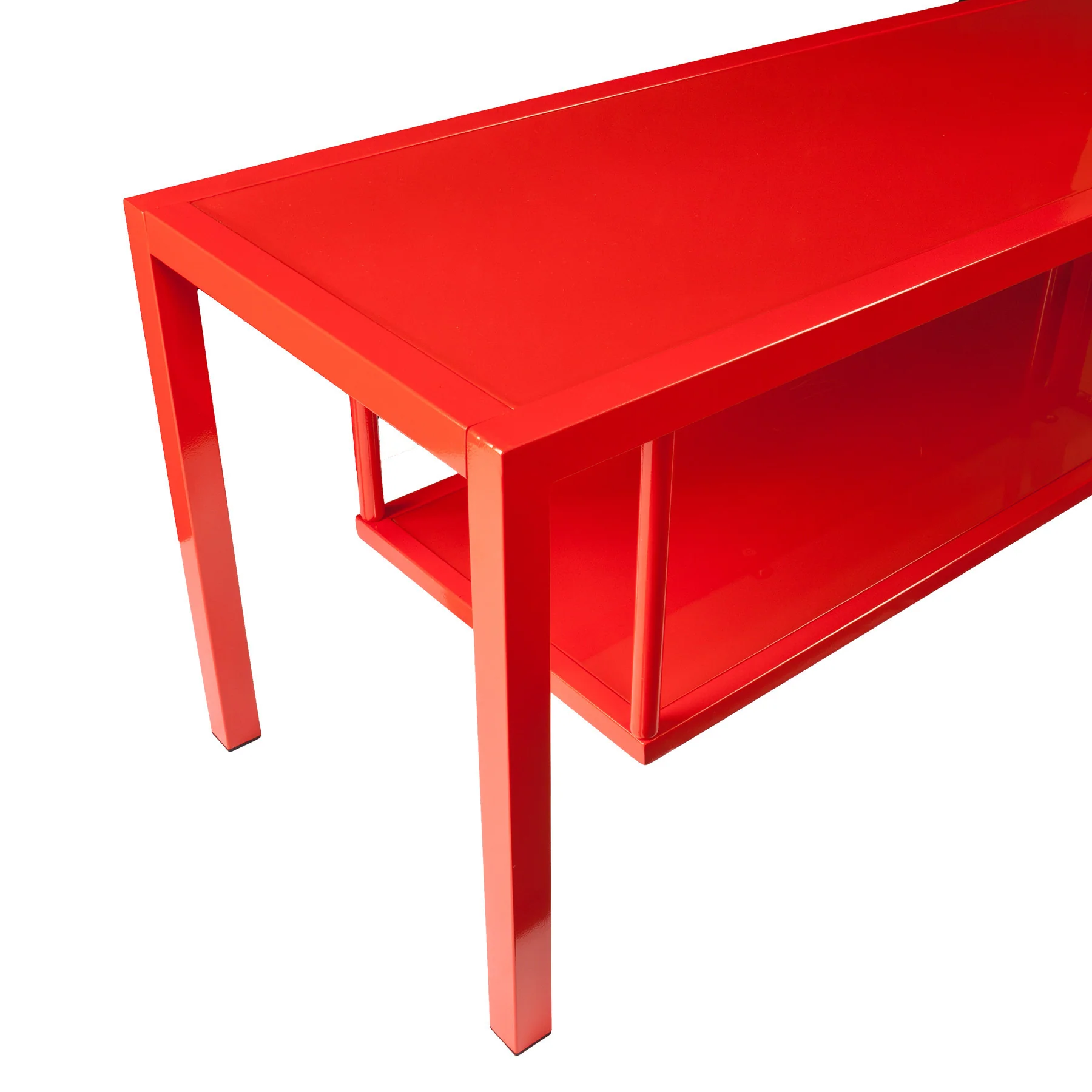 Maians Media Stand Red/Orange - Image 3