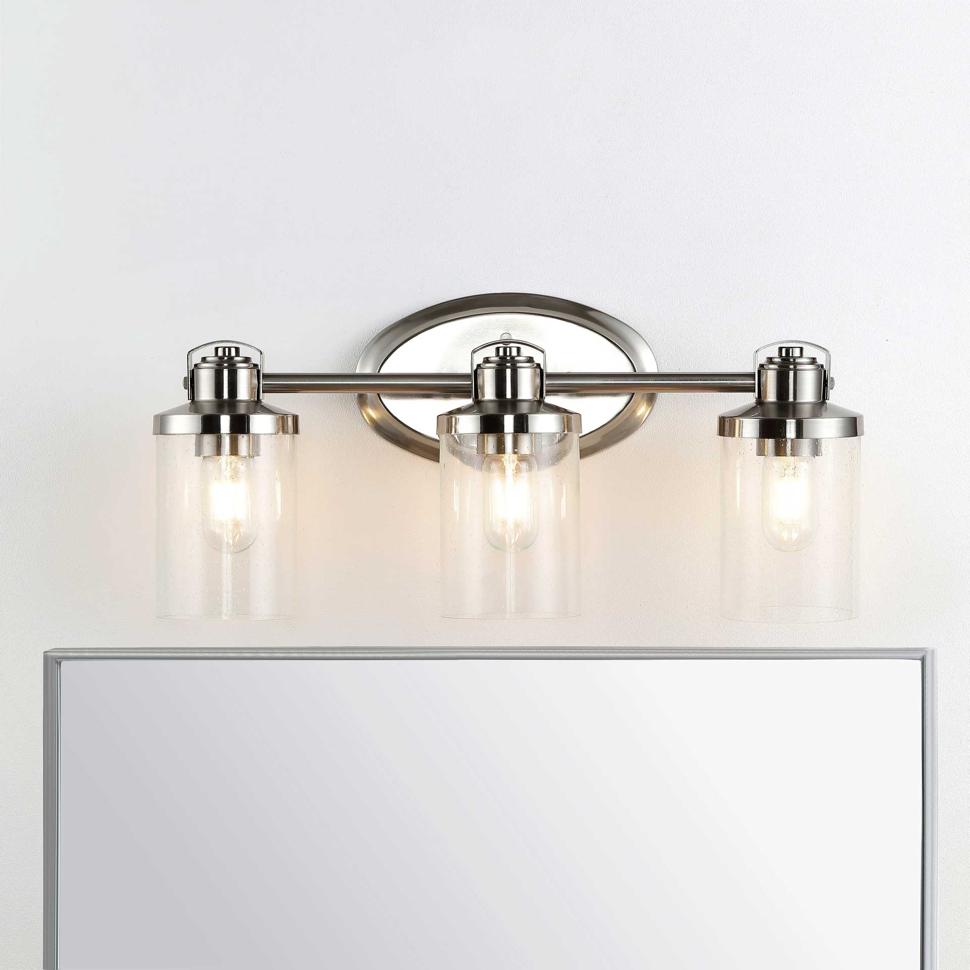 Maika Wall Sconce Nickel/Clear - Image 4