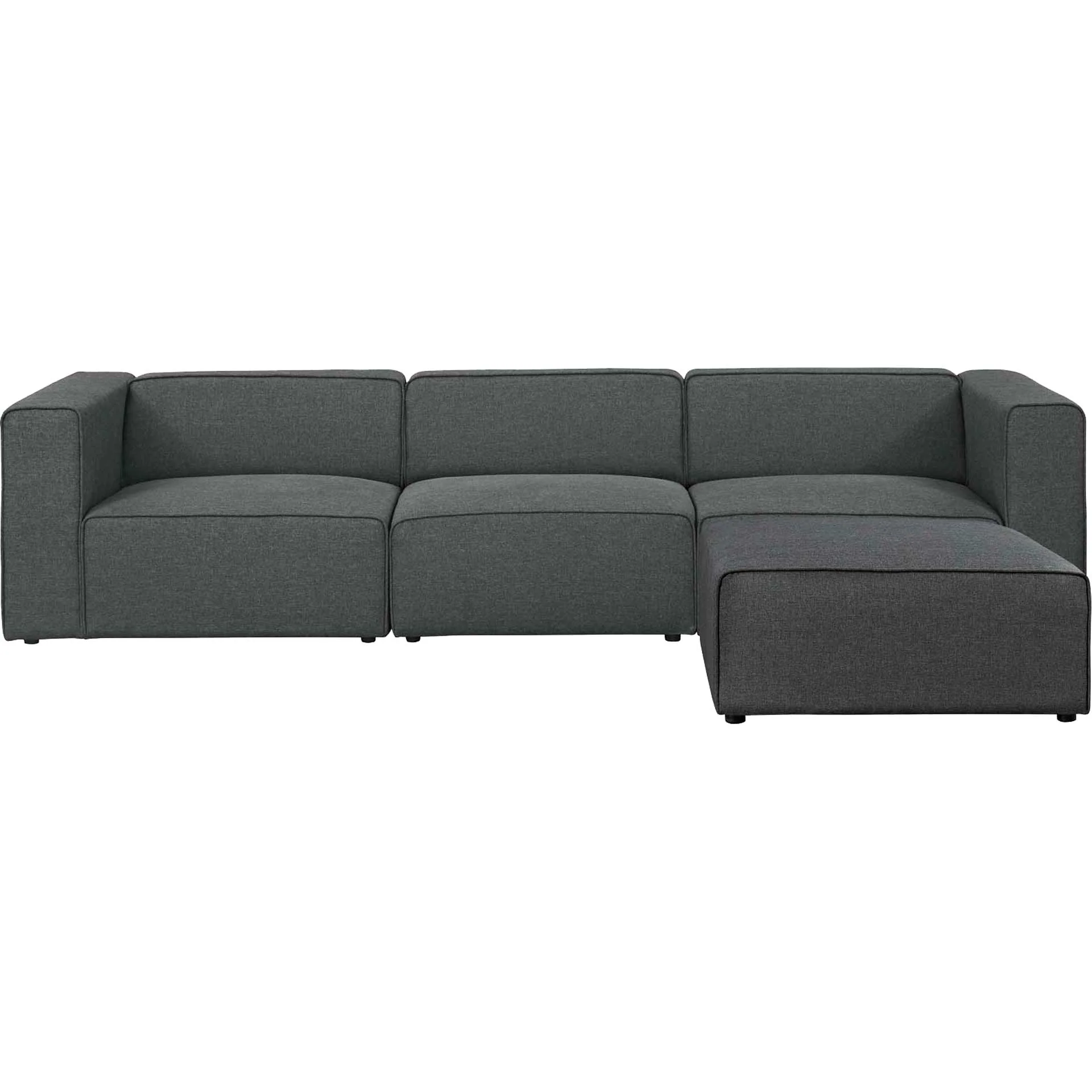 Maisie 4 Piece Sectional Sofa Gray - Image 2