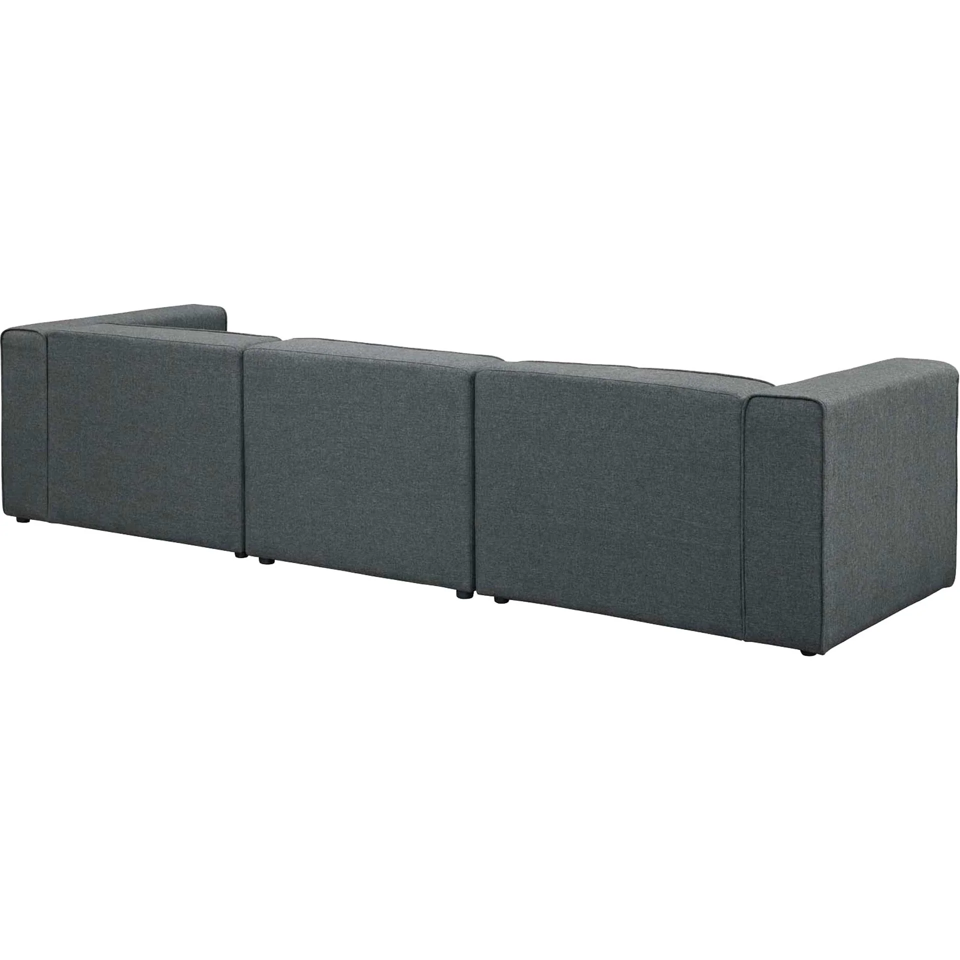 Maisie 4 Piece Sectional Sofa Gray - Image 3
