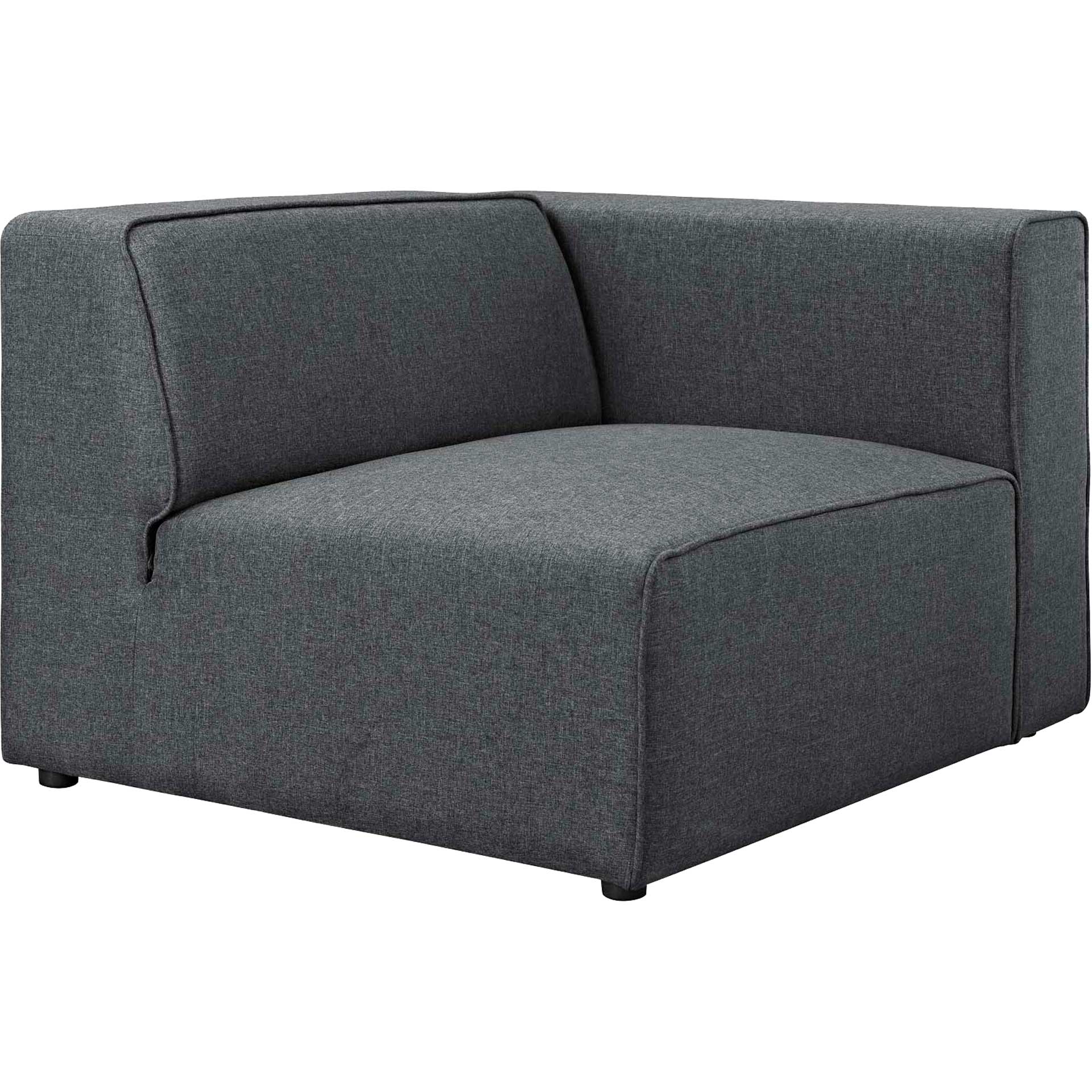 Maisie 5 Piece Corner Sectional Sofa Gray - Image 4
