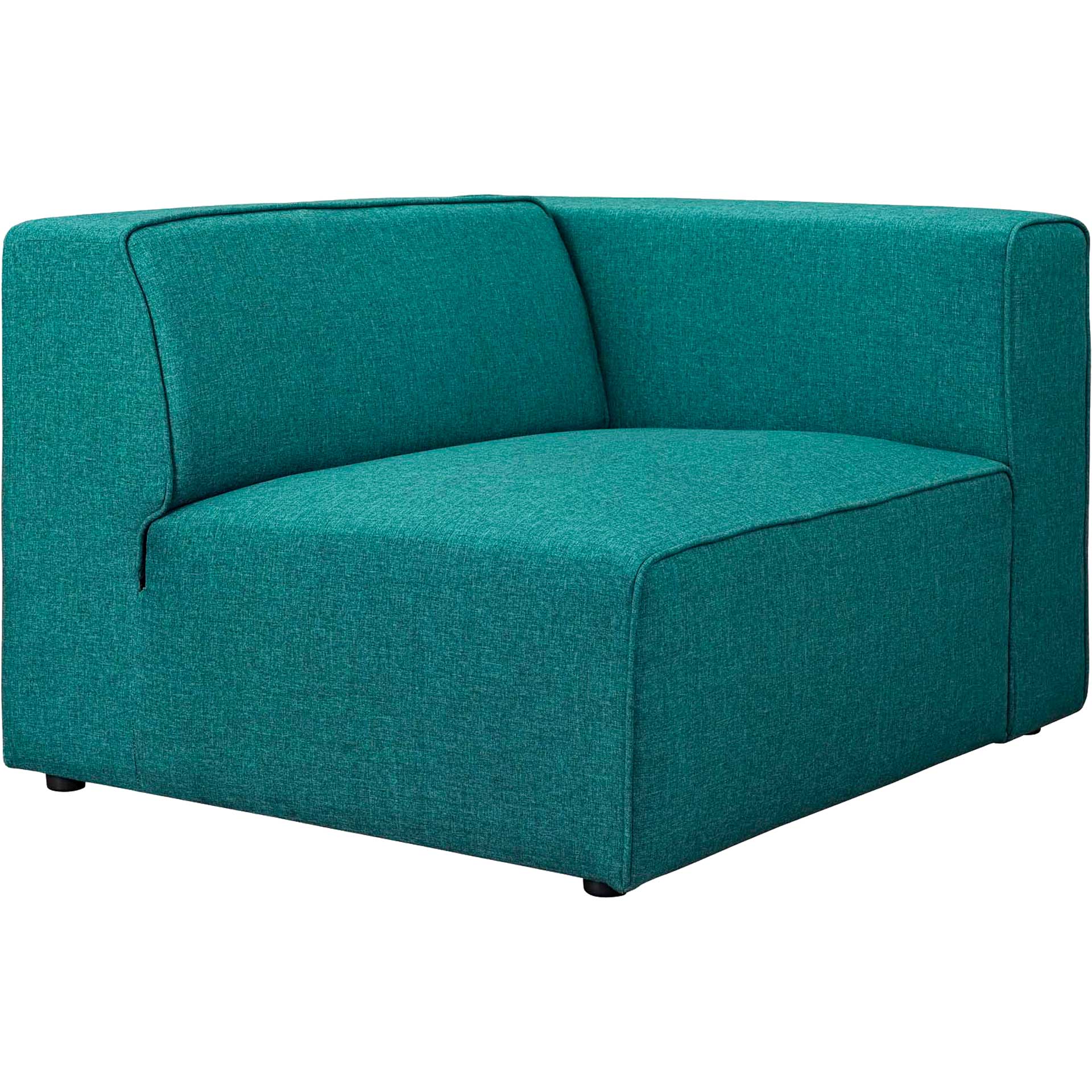 Maisie 5 Piece Corner Sectional Sofa Teal - Image 3