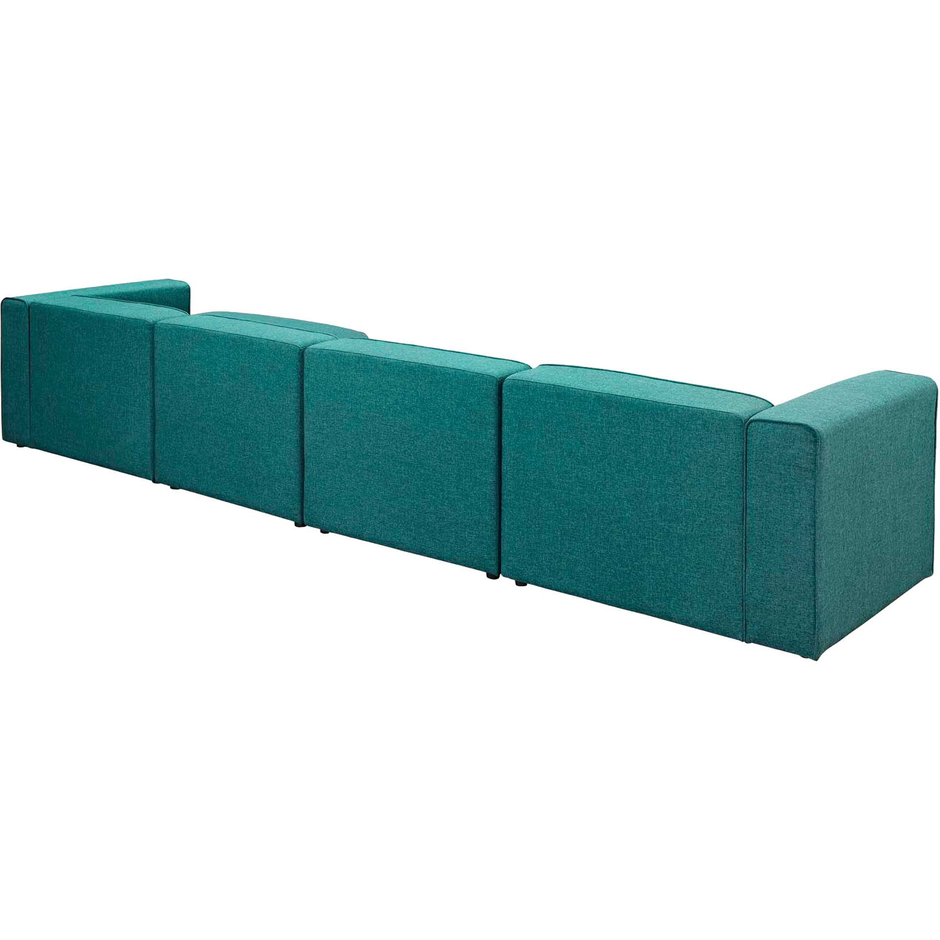 Maisie 5 Piece Sectional Sofa Teal - Image 3